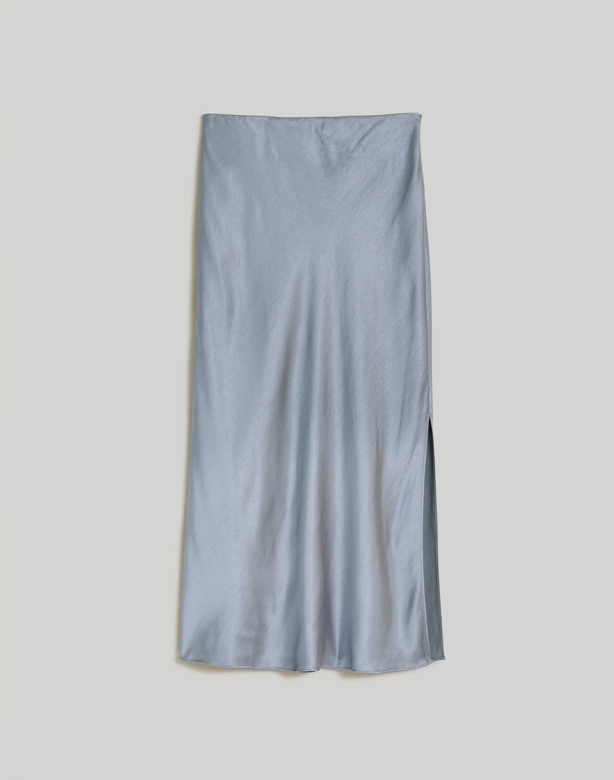 Satin Maxi Slip Skirt