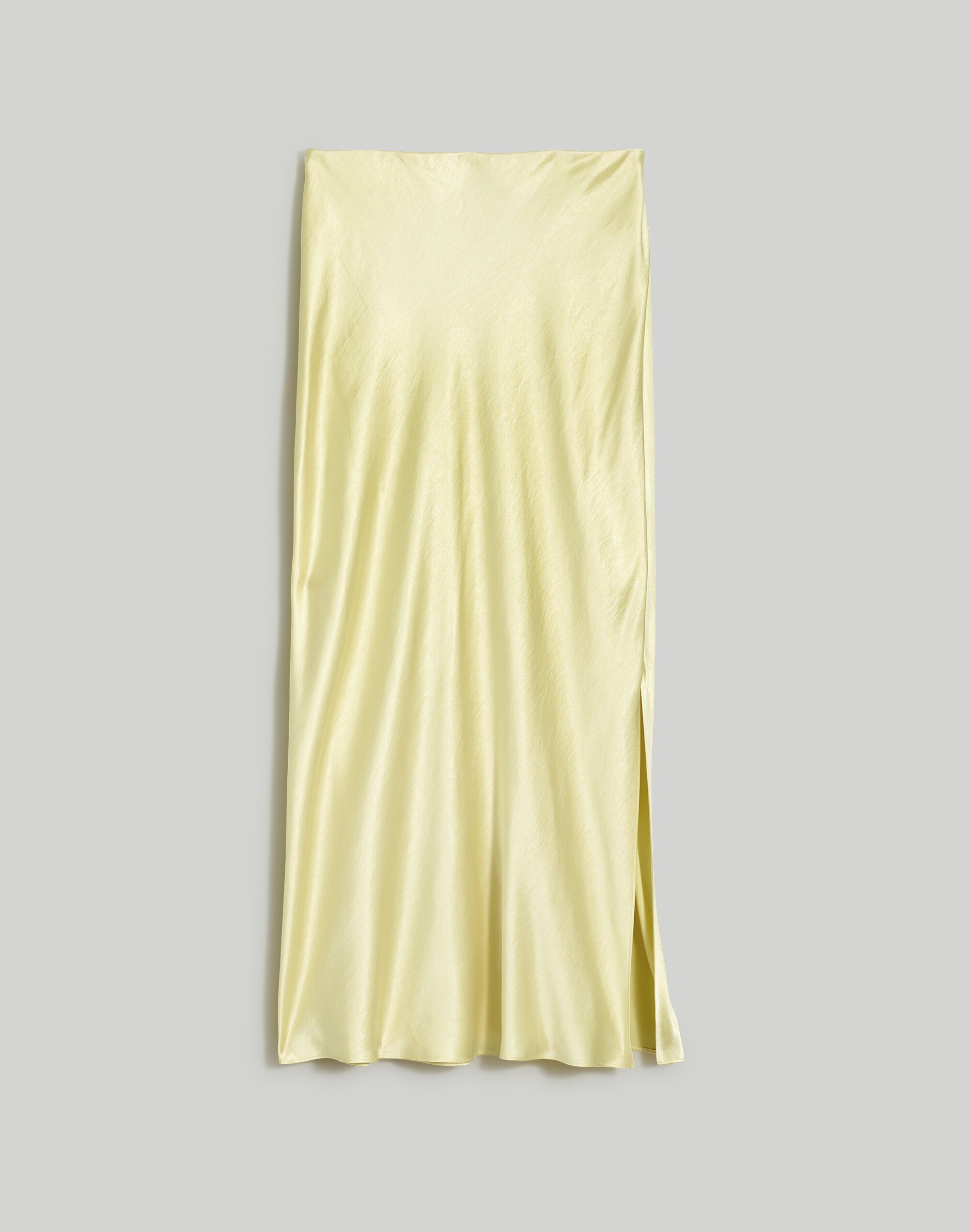 Satin Maxi Slip Skirt