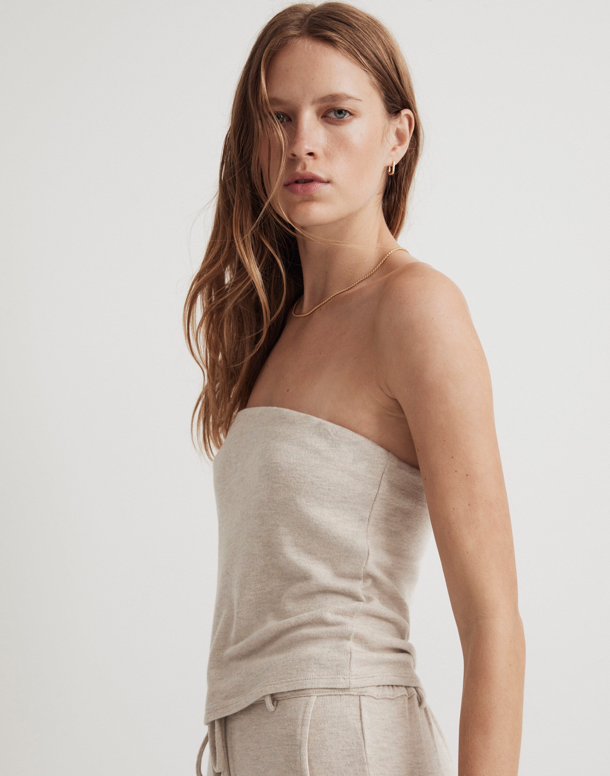 Donni Sweater Tube Top