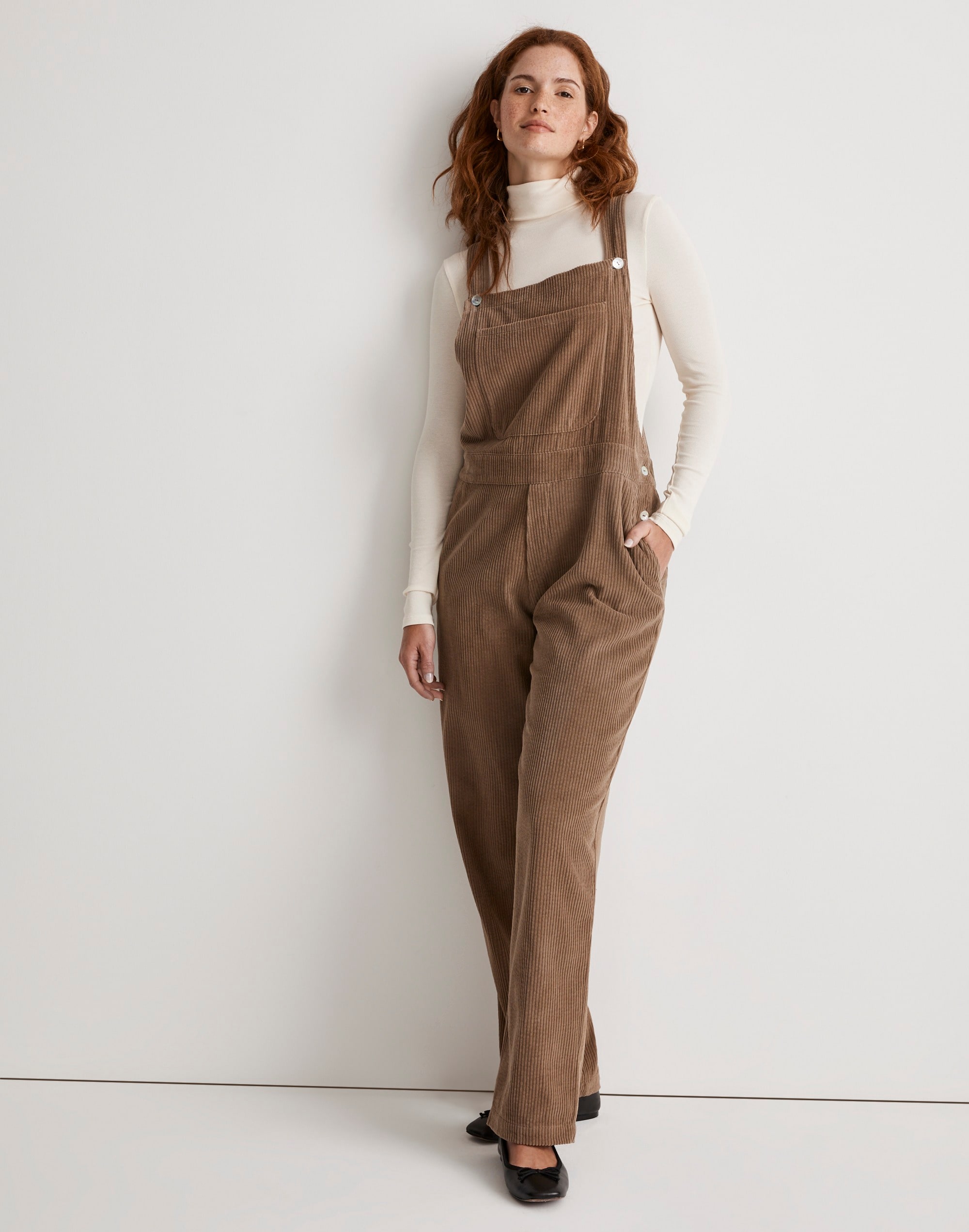 Donni Corduroy Overalls