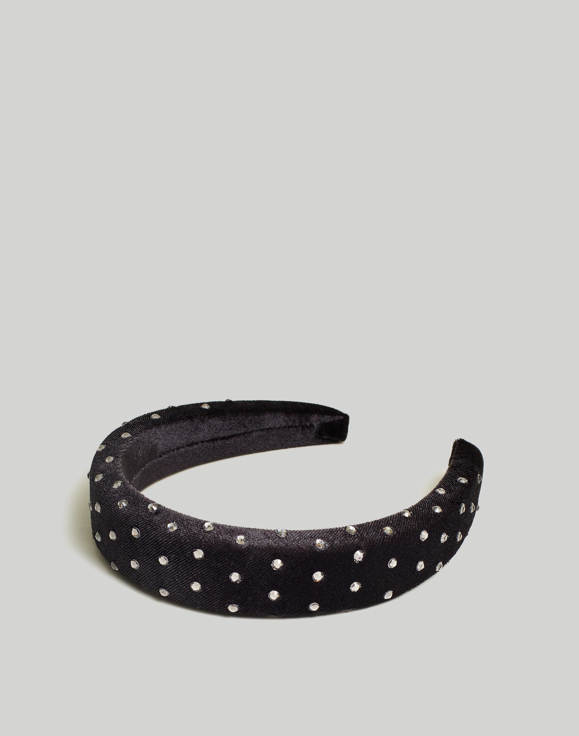 studded padded headband