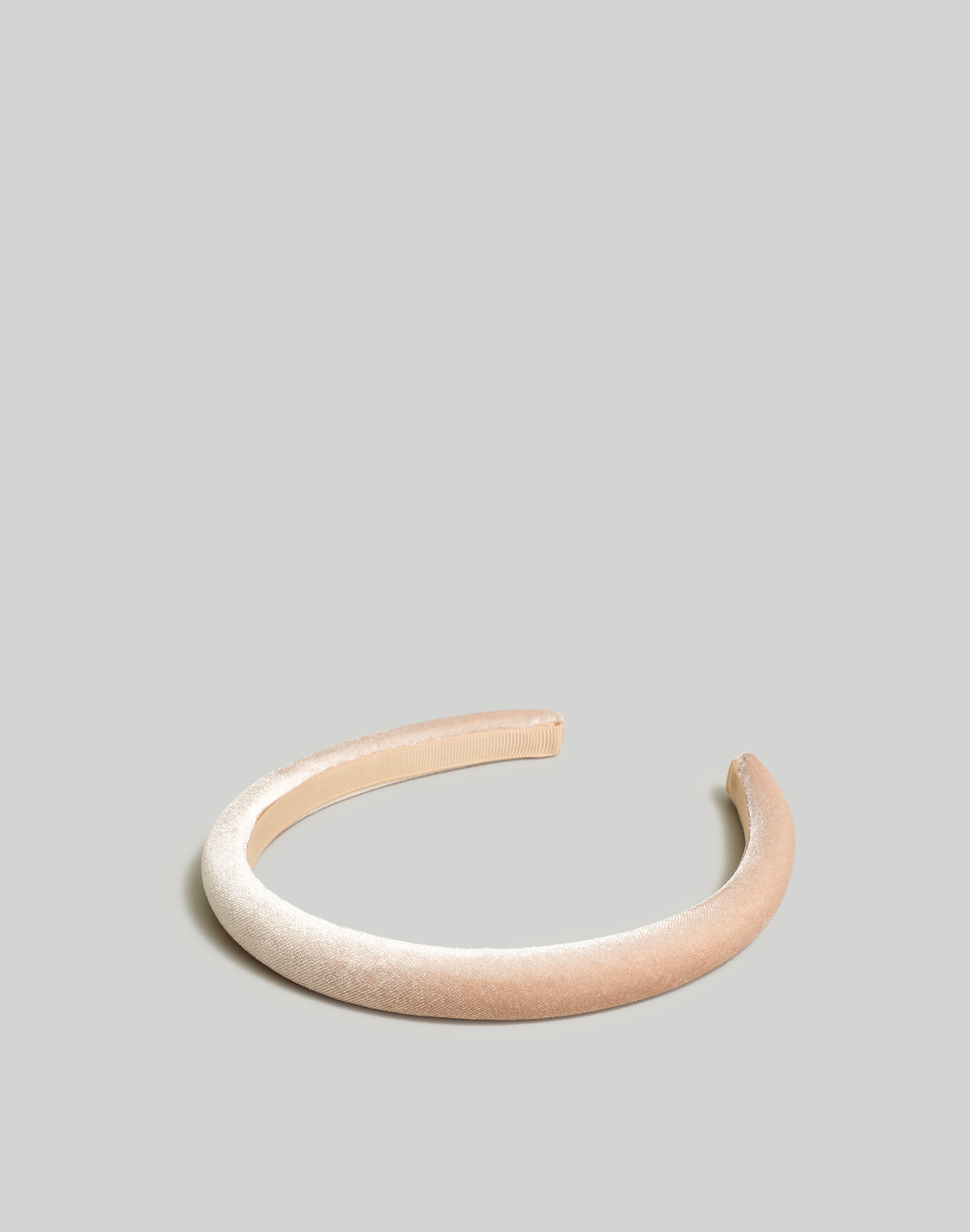 Skinny Padded Velvet Headband