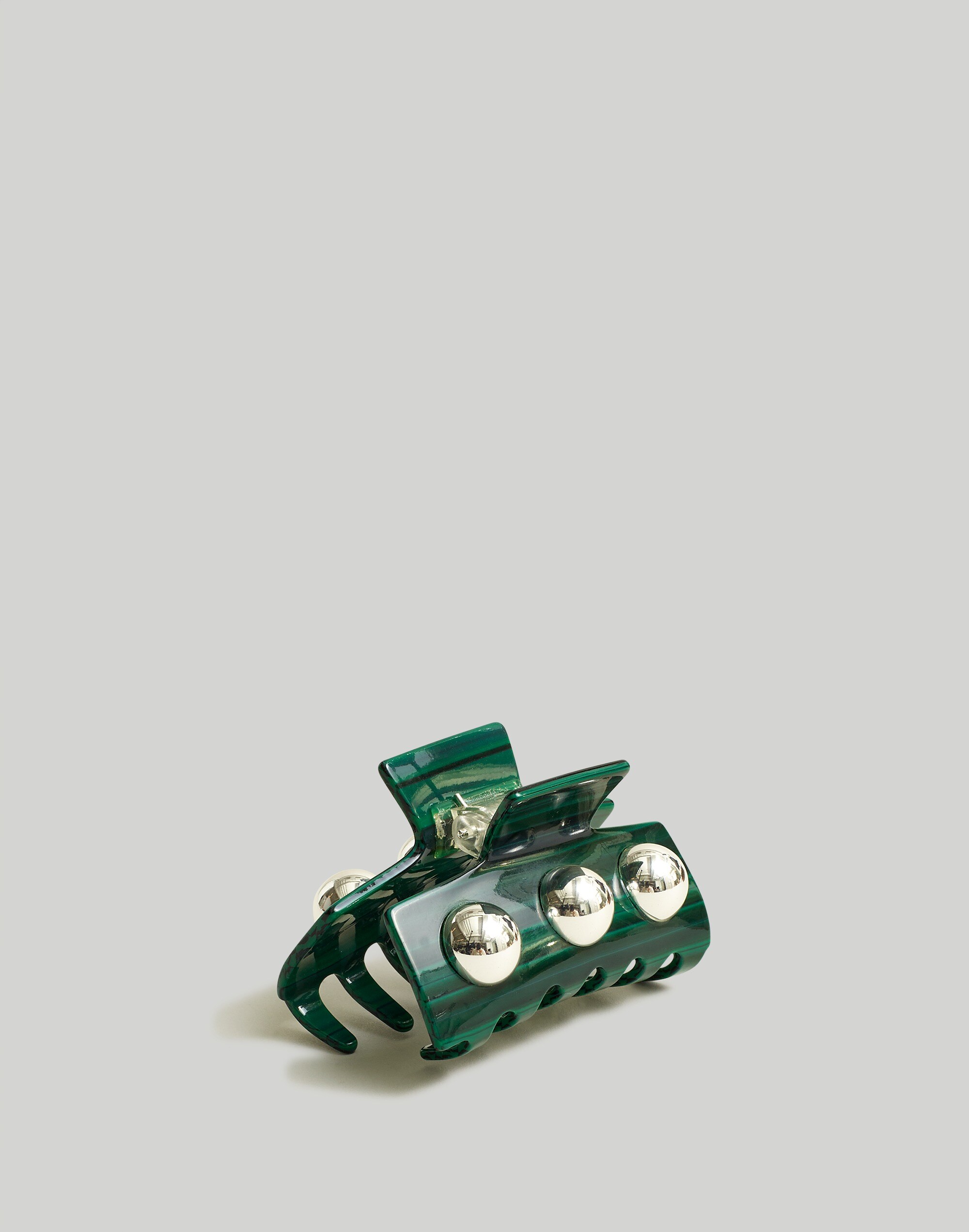 Studded Medium Claw Hair Clip