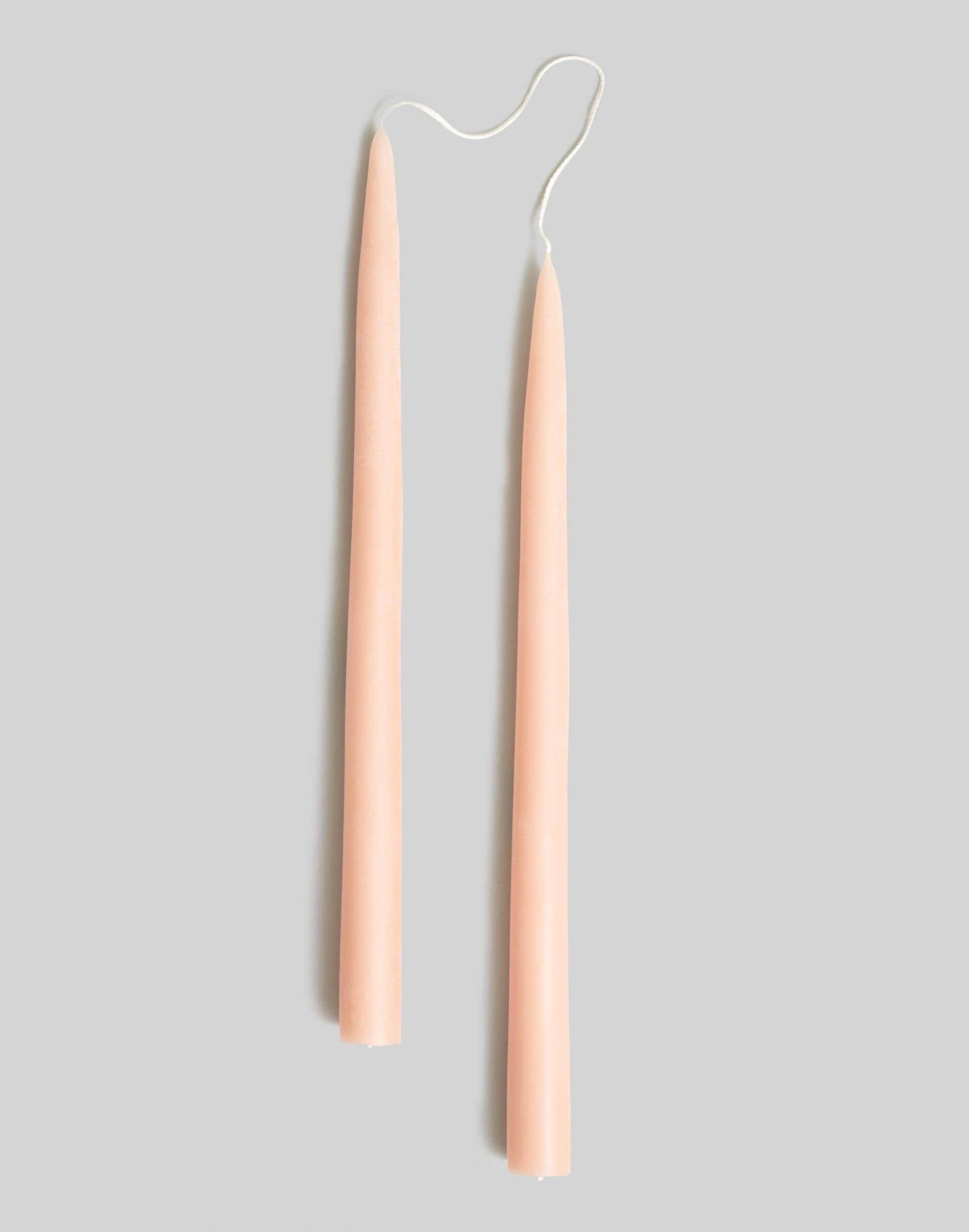 Floral Society 12" Dipped Taper Candles