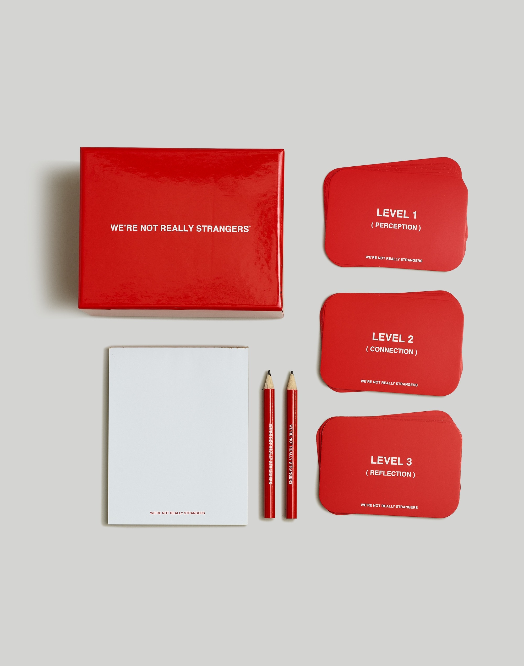 We're Not Really Strangers Card Game