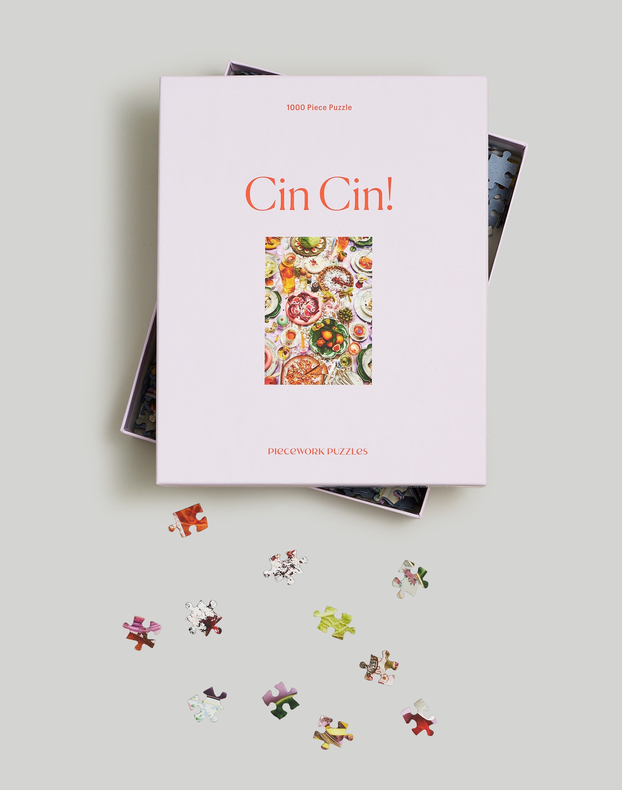 Piecework Puzzles "Cin Cin!" 1000-Piece Puzzle