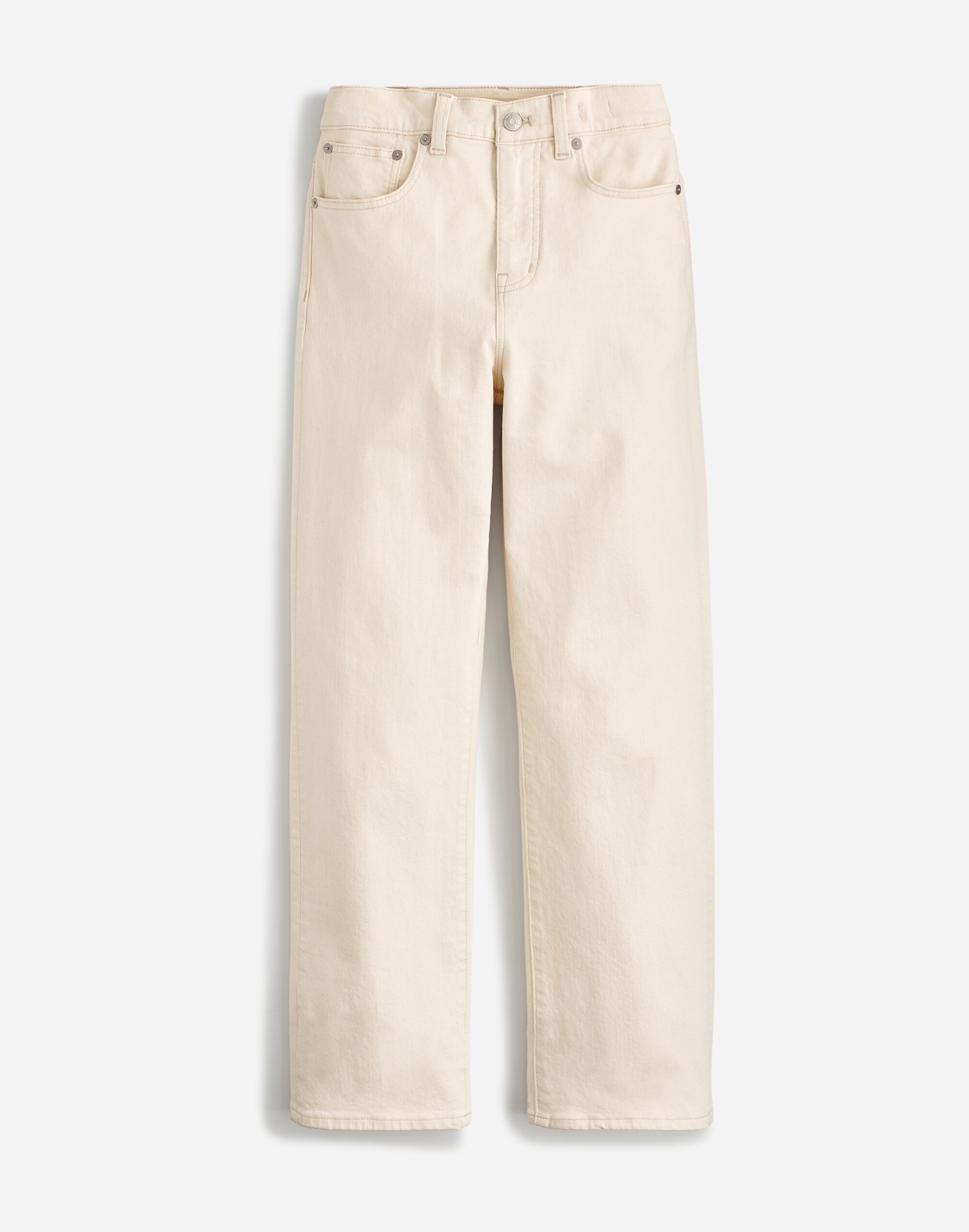the plus '90s straight jean in vintage canvas wash