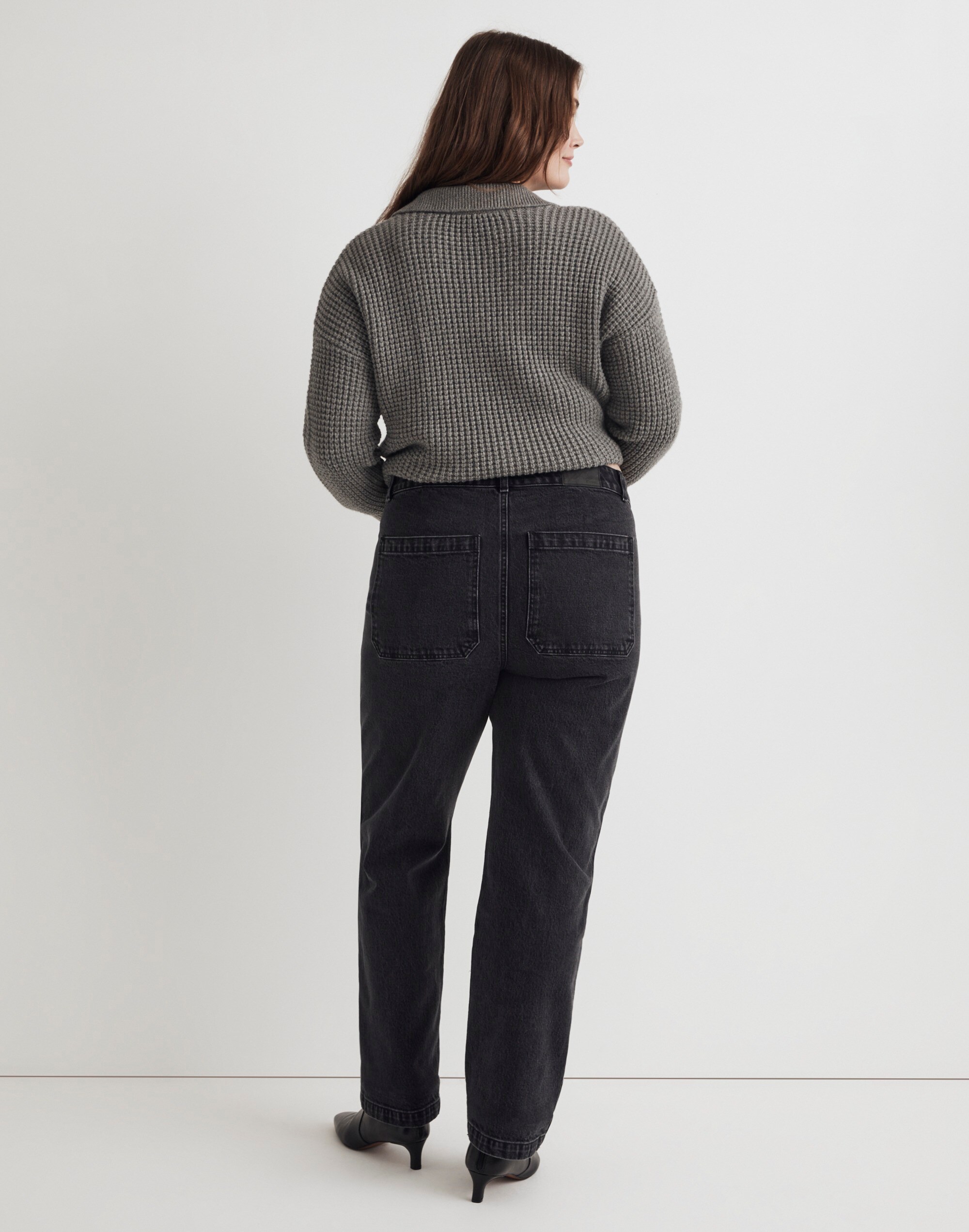 The Plus '90s Straight Utility Jean