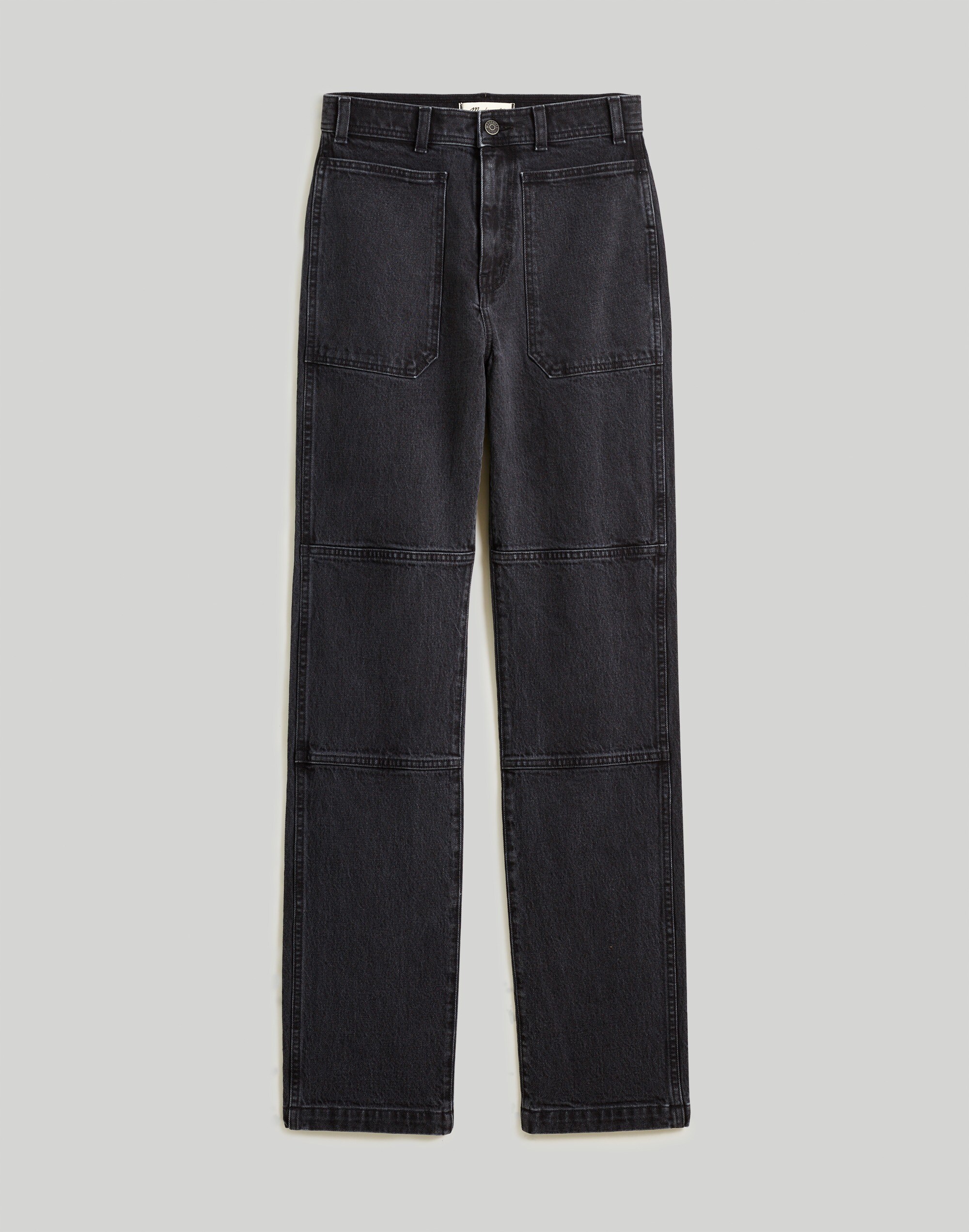 The Plus '90s Straight Utility Jean in Camplin Wash