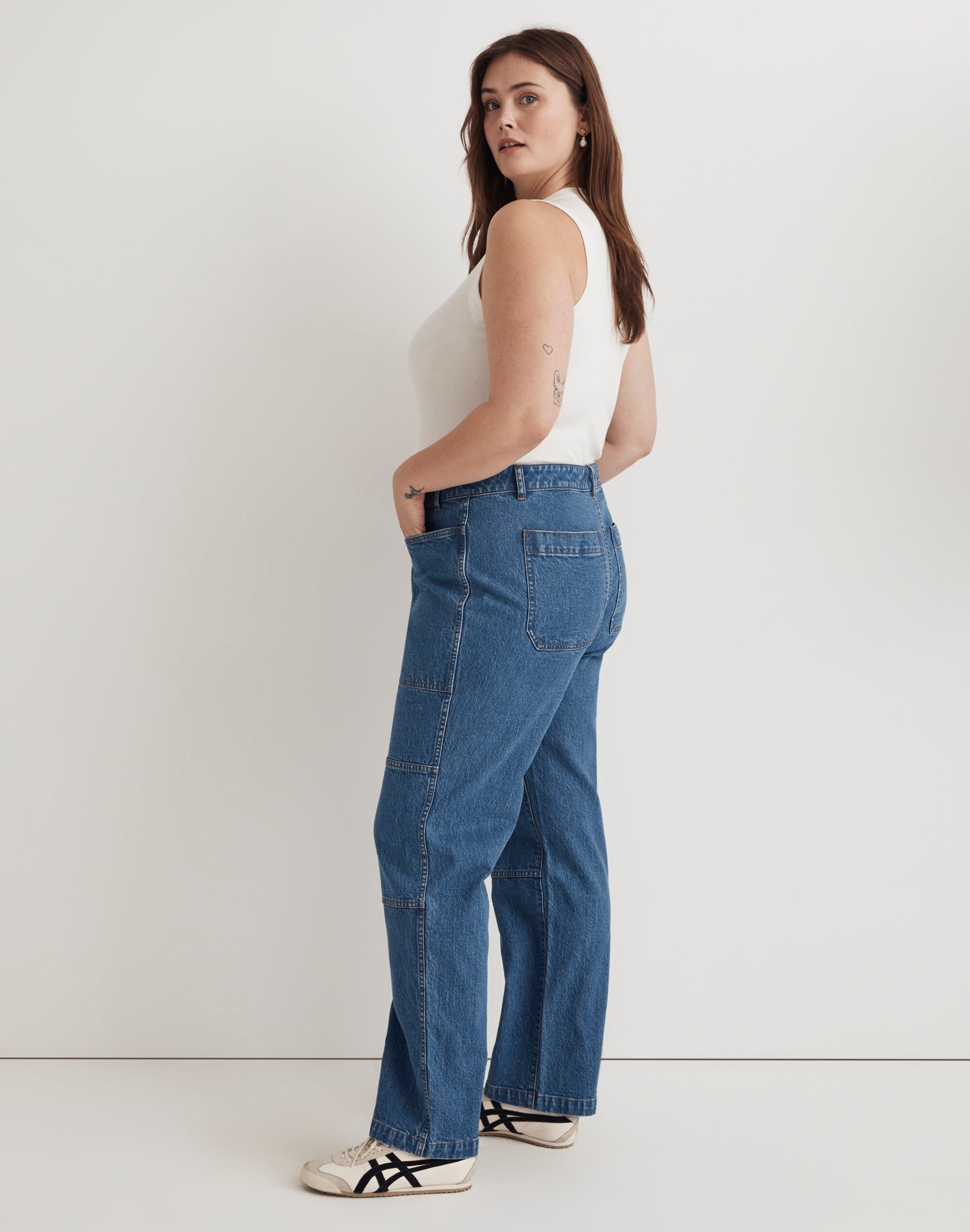 The Plus '90s Straight Utility Jean
