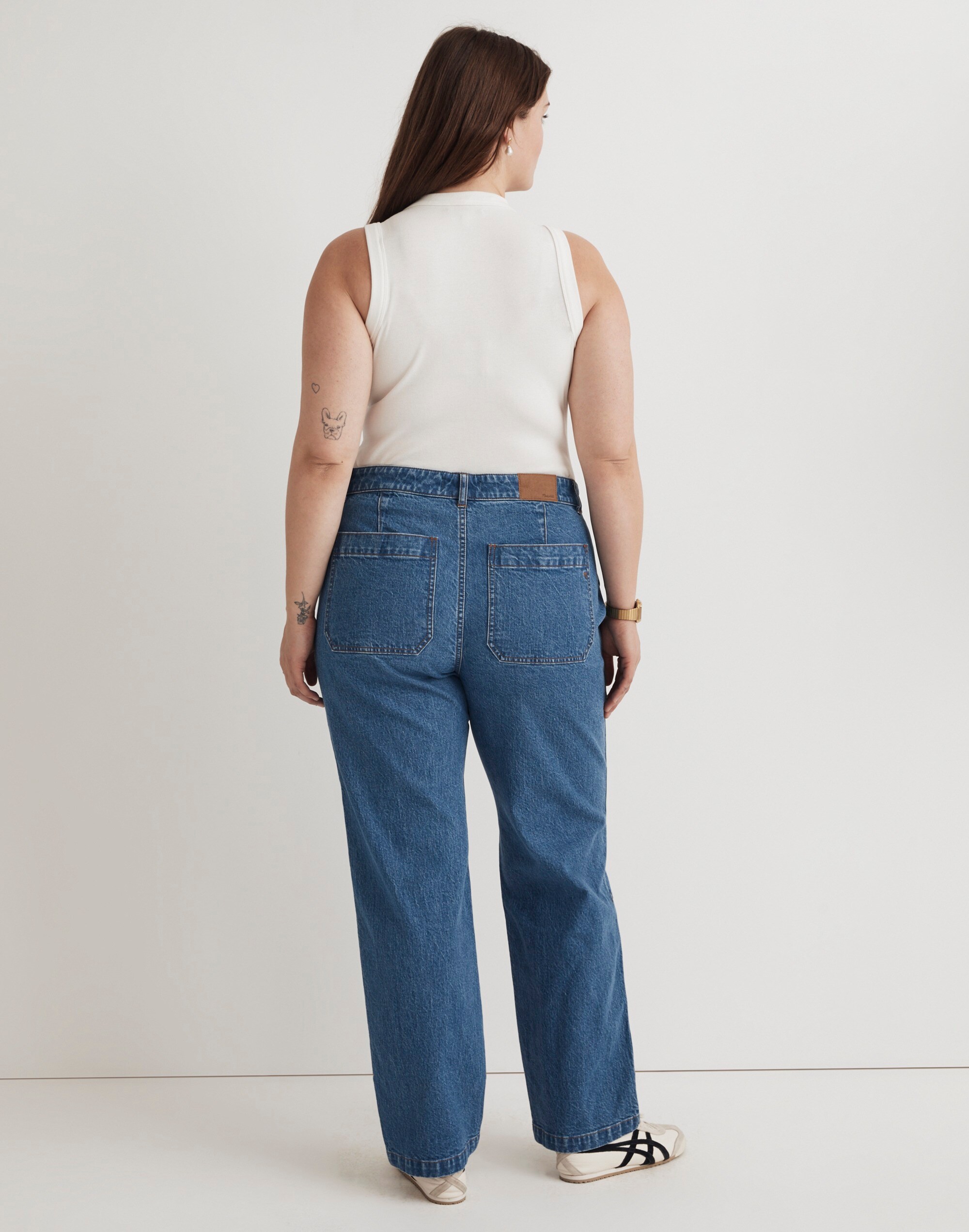 The Plus '90s Straight Utility Jean