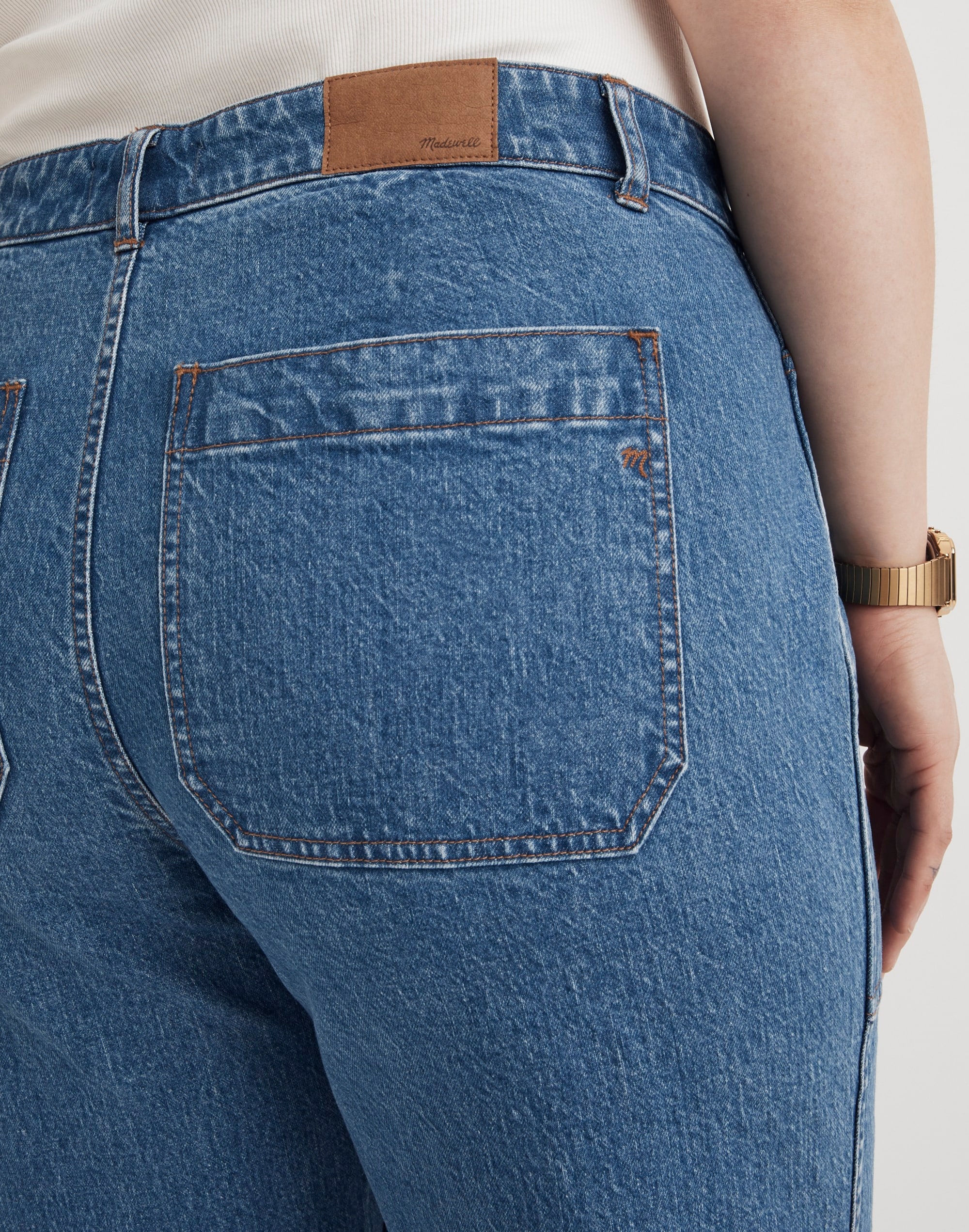 The Plus '90s Straight Utility Jean