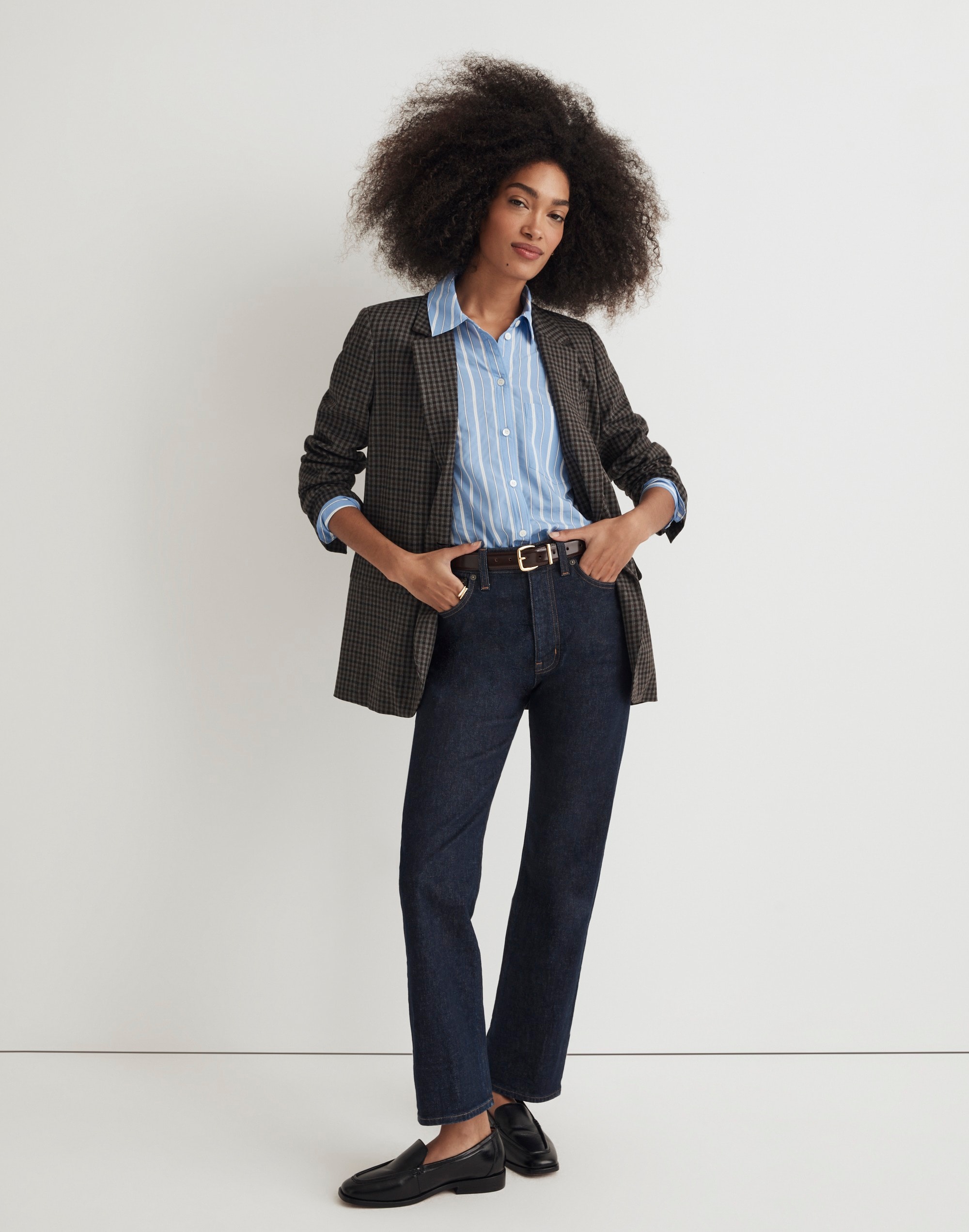 The Larsen Blazer in Plaid