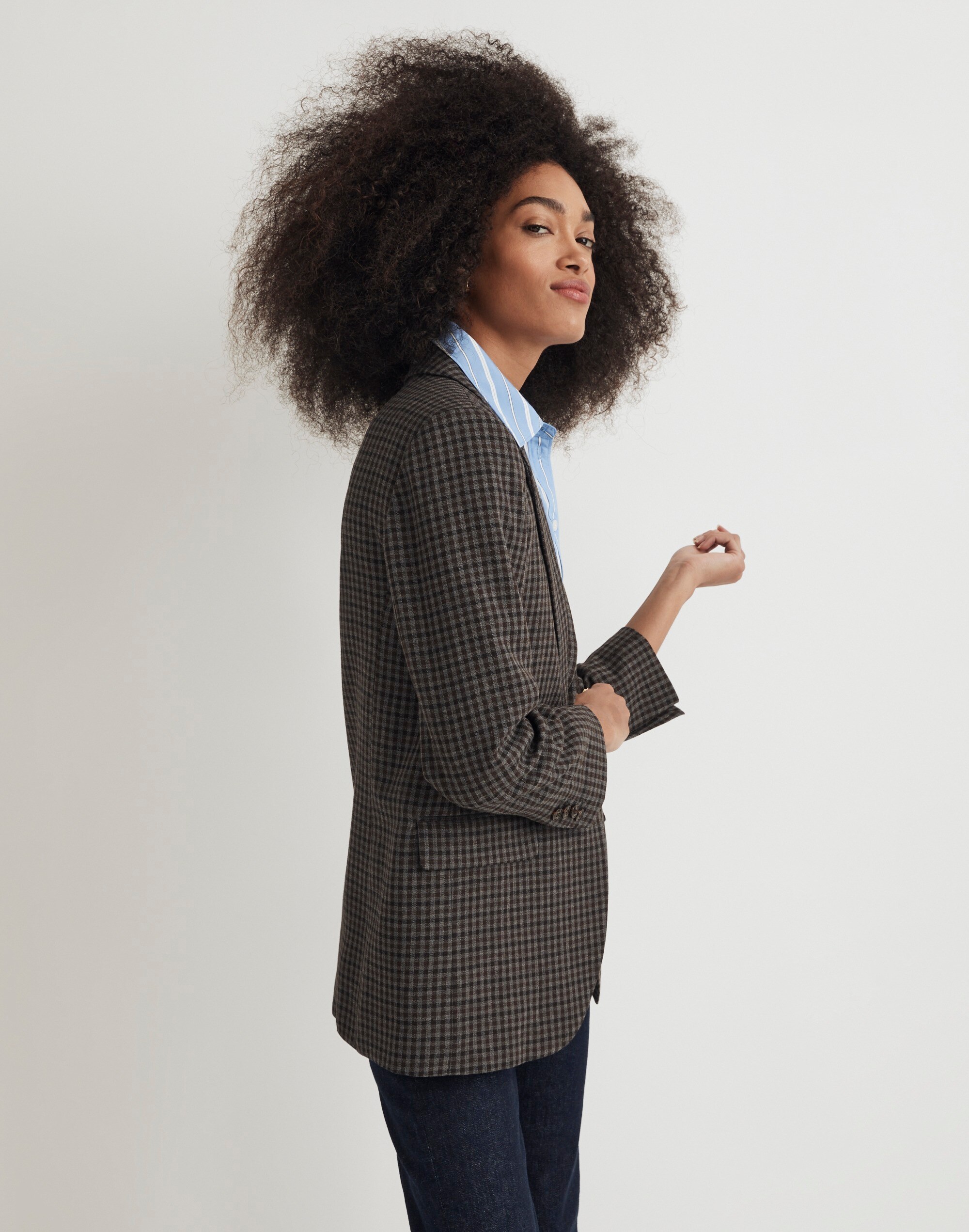 The Larsen Blazer in Plaid