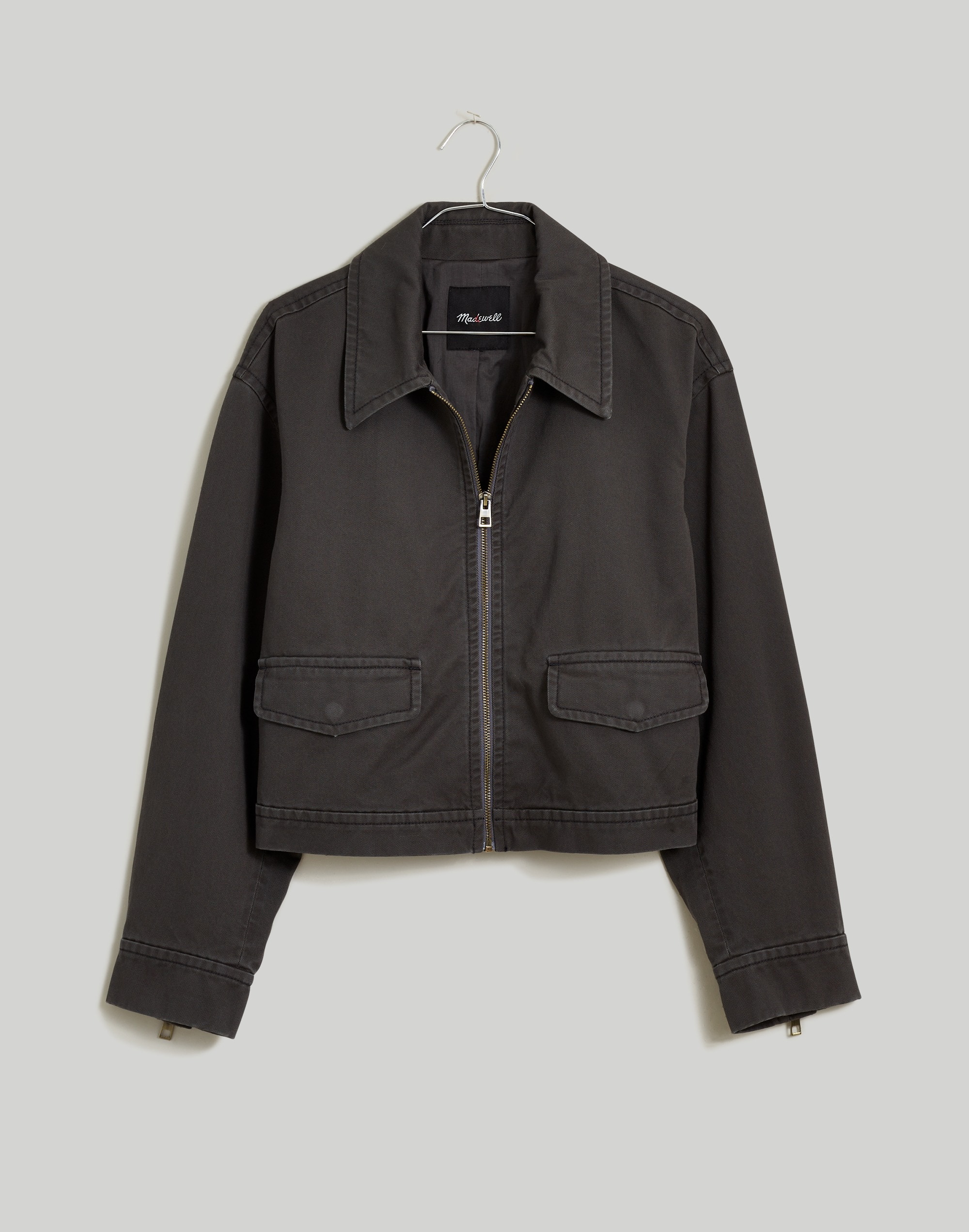 Cropped Utilitarian Jacket (Re)generative Chino