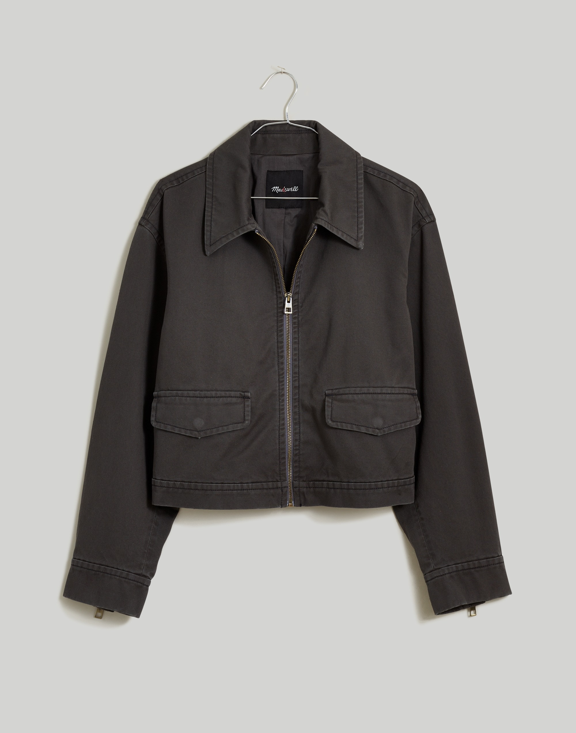 Cropped Utilitarian Jacket in (Re)generative Chino