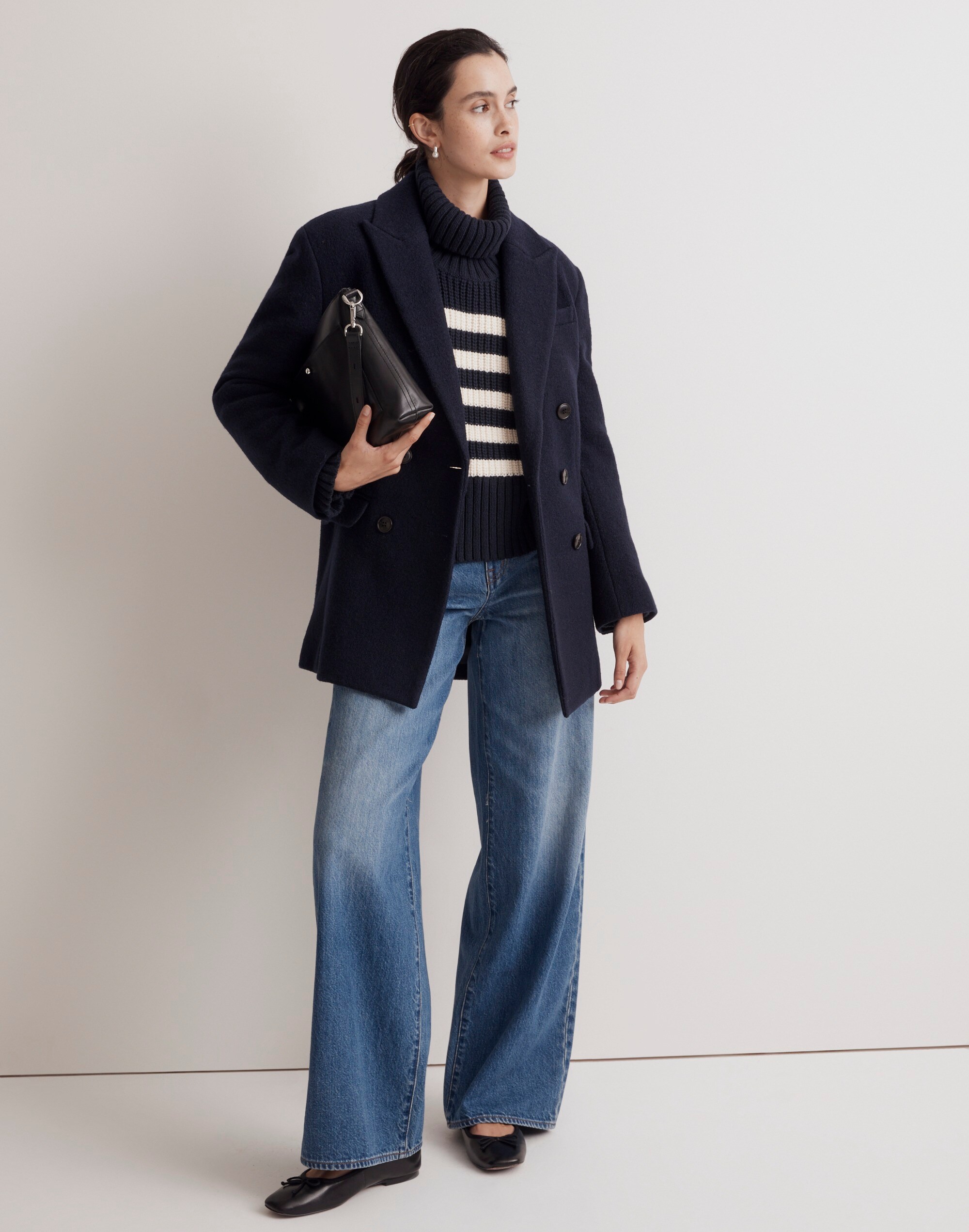 Oversized Tuxedo Coat