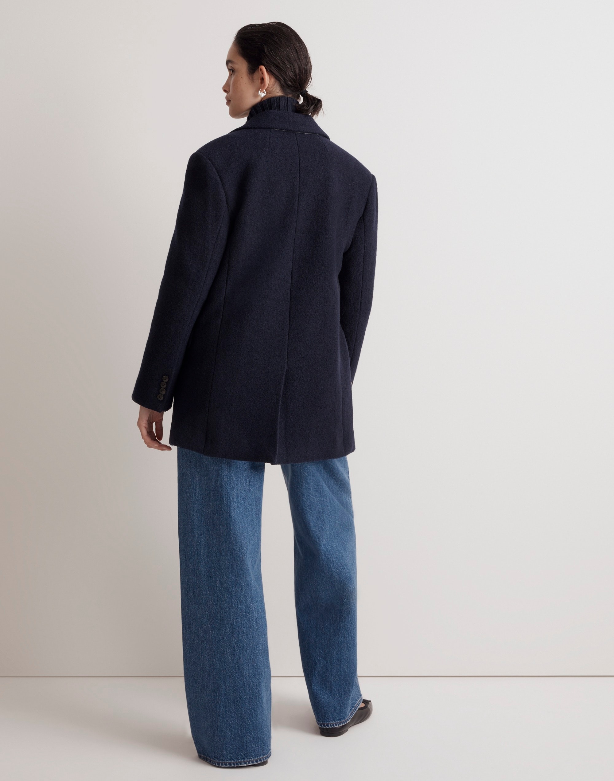 Oversized Tuxedo Coat