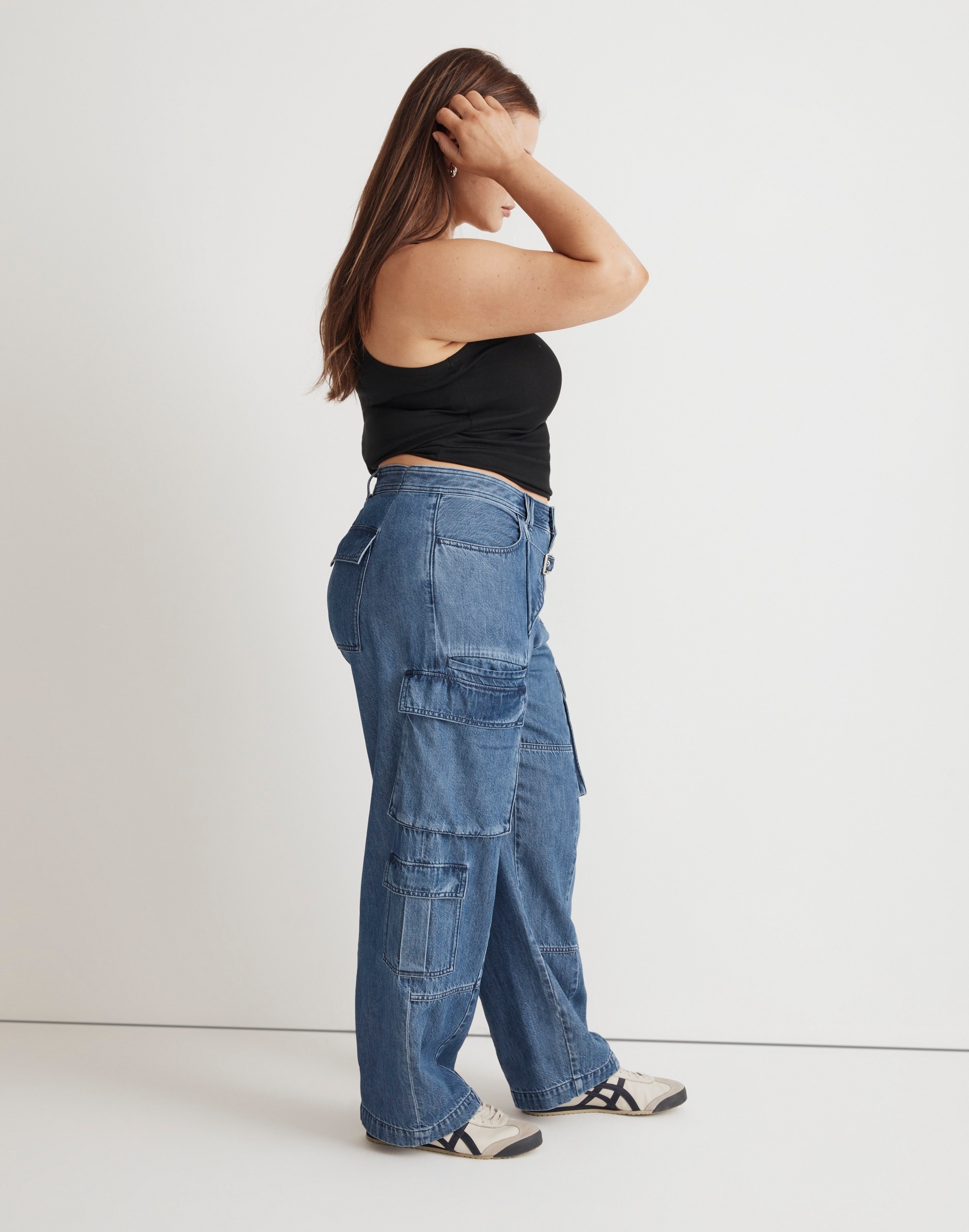 Madewell x Molly Dickson Plus Cargo Jeans