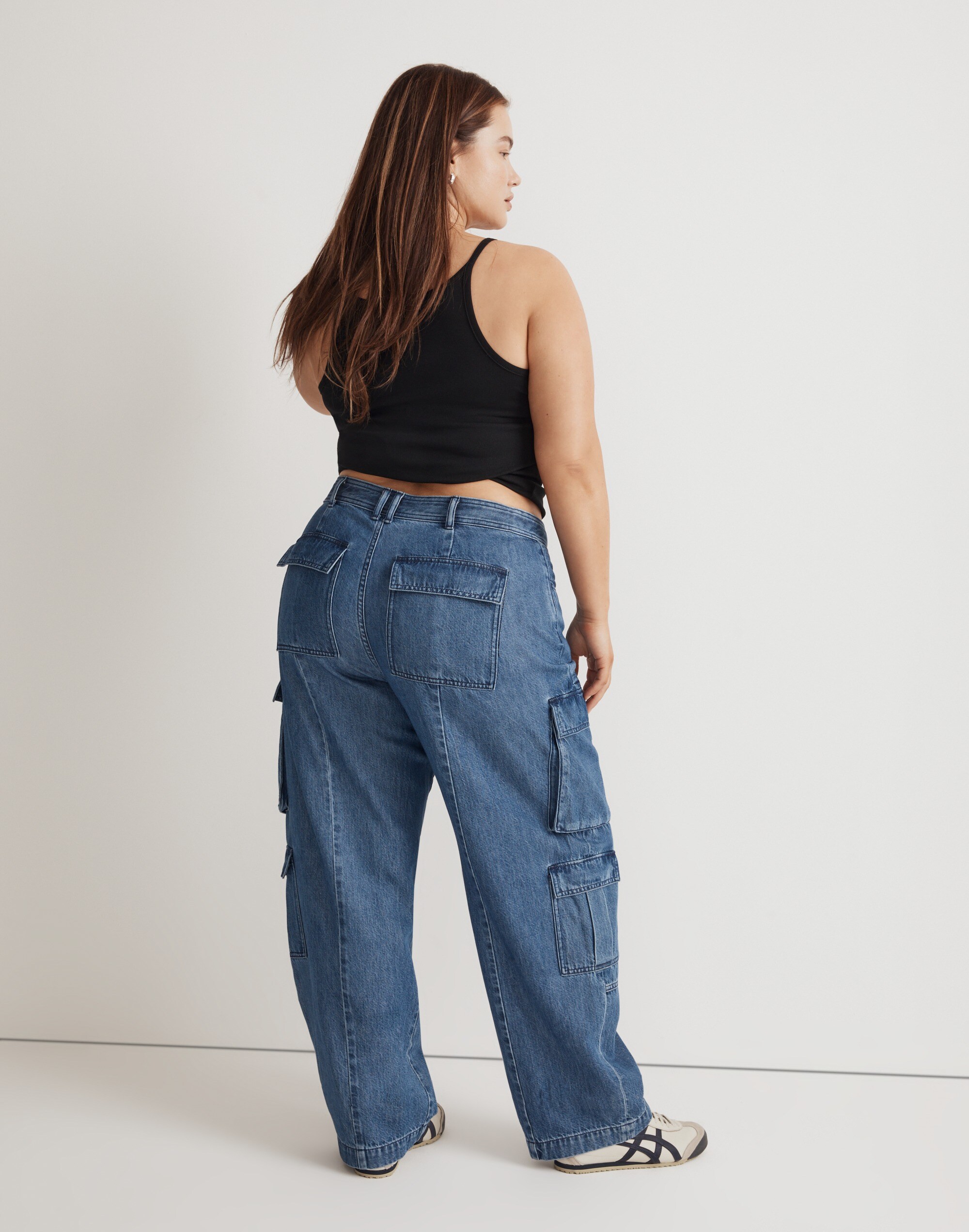 Madewell x Molly Dickson Plus Cargo Jeans