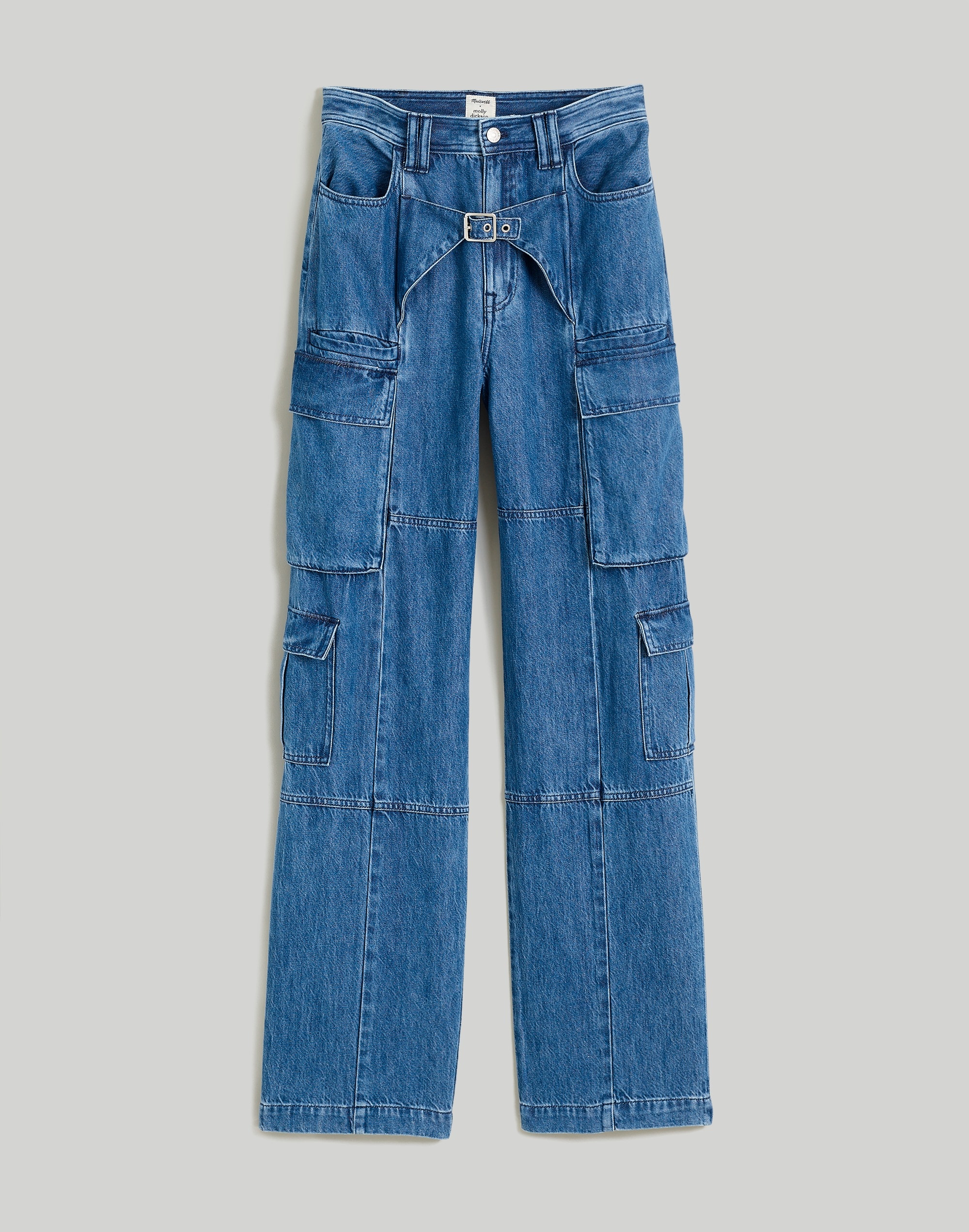 Madewell x Molly Dickson Plus Cargo Jeans