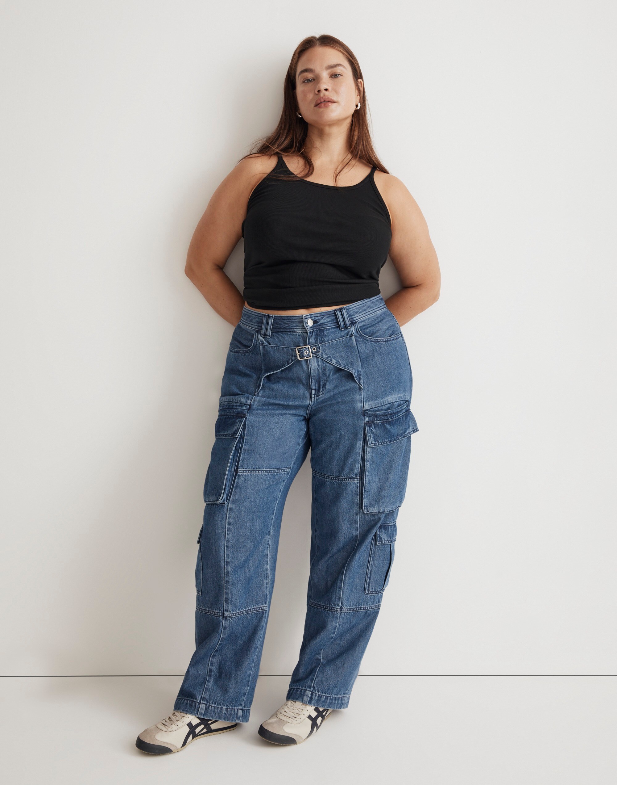 Madewell x Molly Dickson Plus Cargo Jeans
