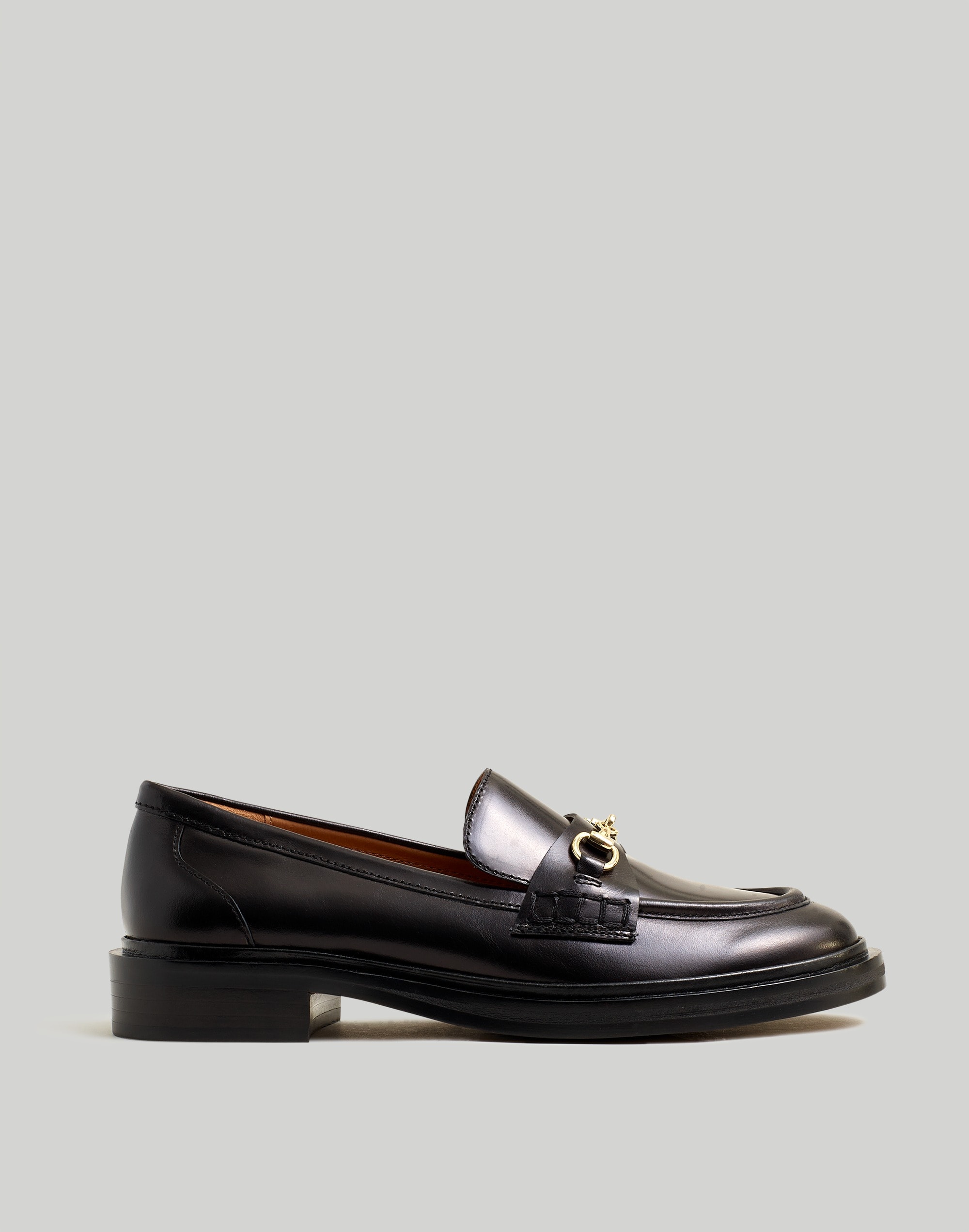 The Vernon Bit Hardware Loafer in Leather
