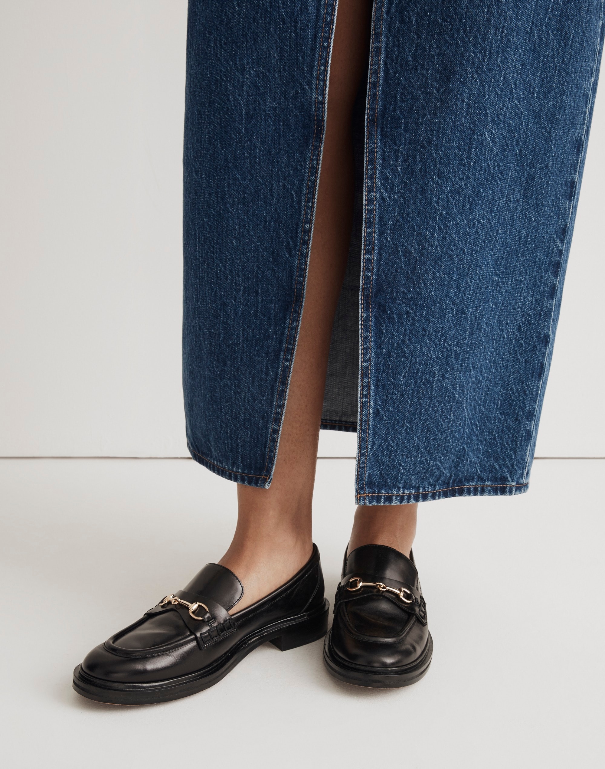 The Vernon Bit Hardware Loafer in Leather