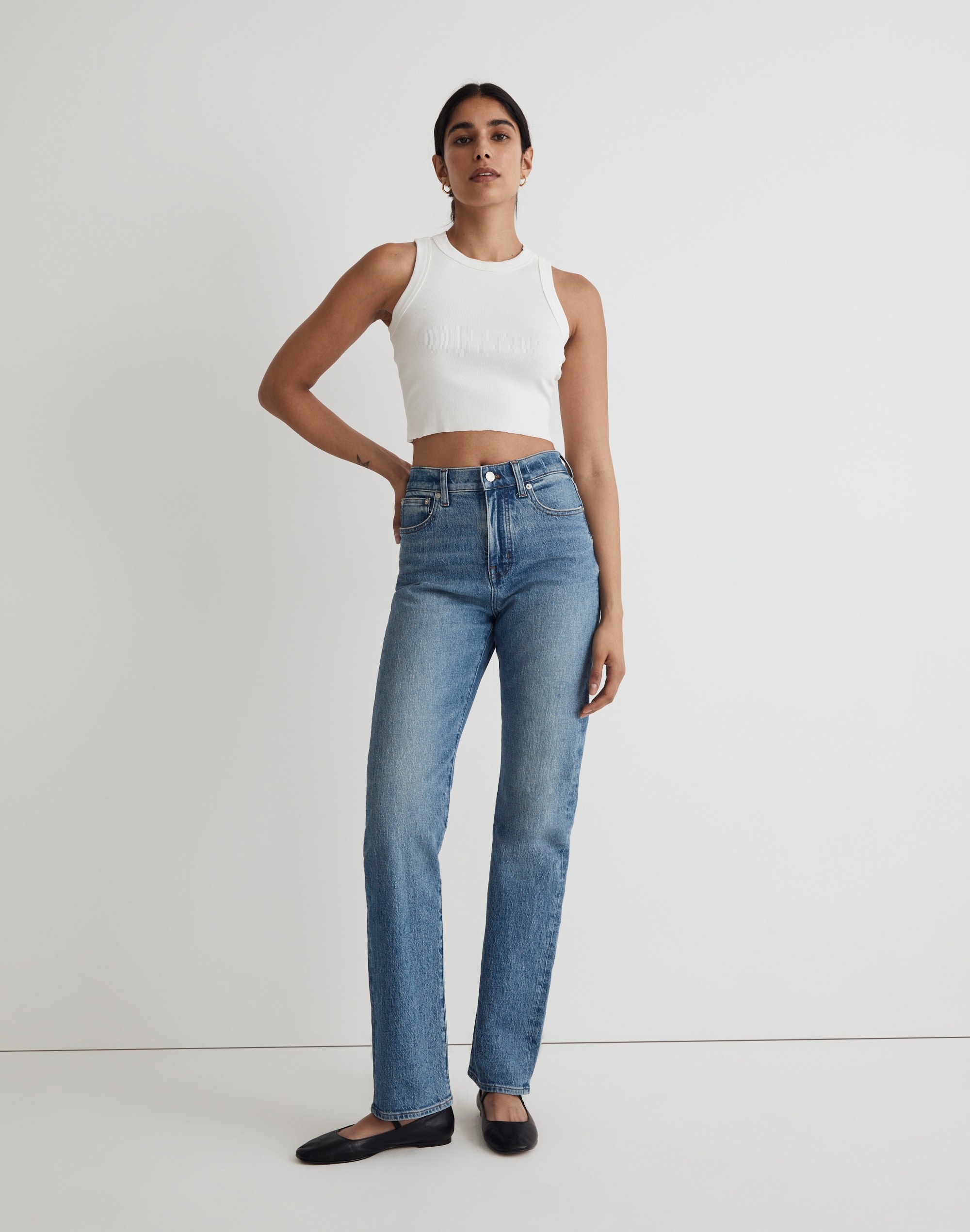 The '90s Straight Jean in Enmore Wash