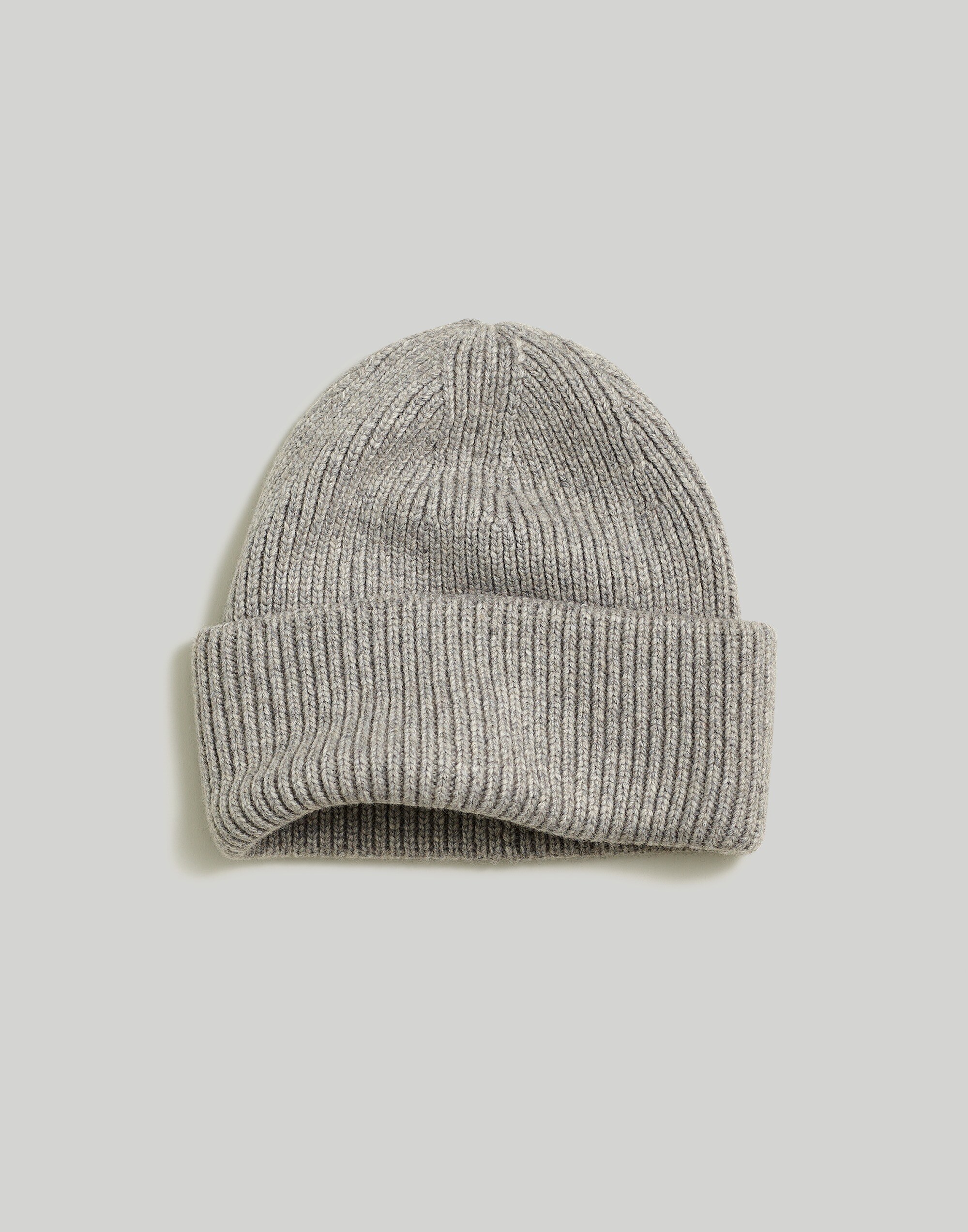 Wool-Blend Knit Beanie