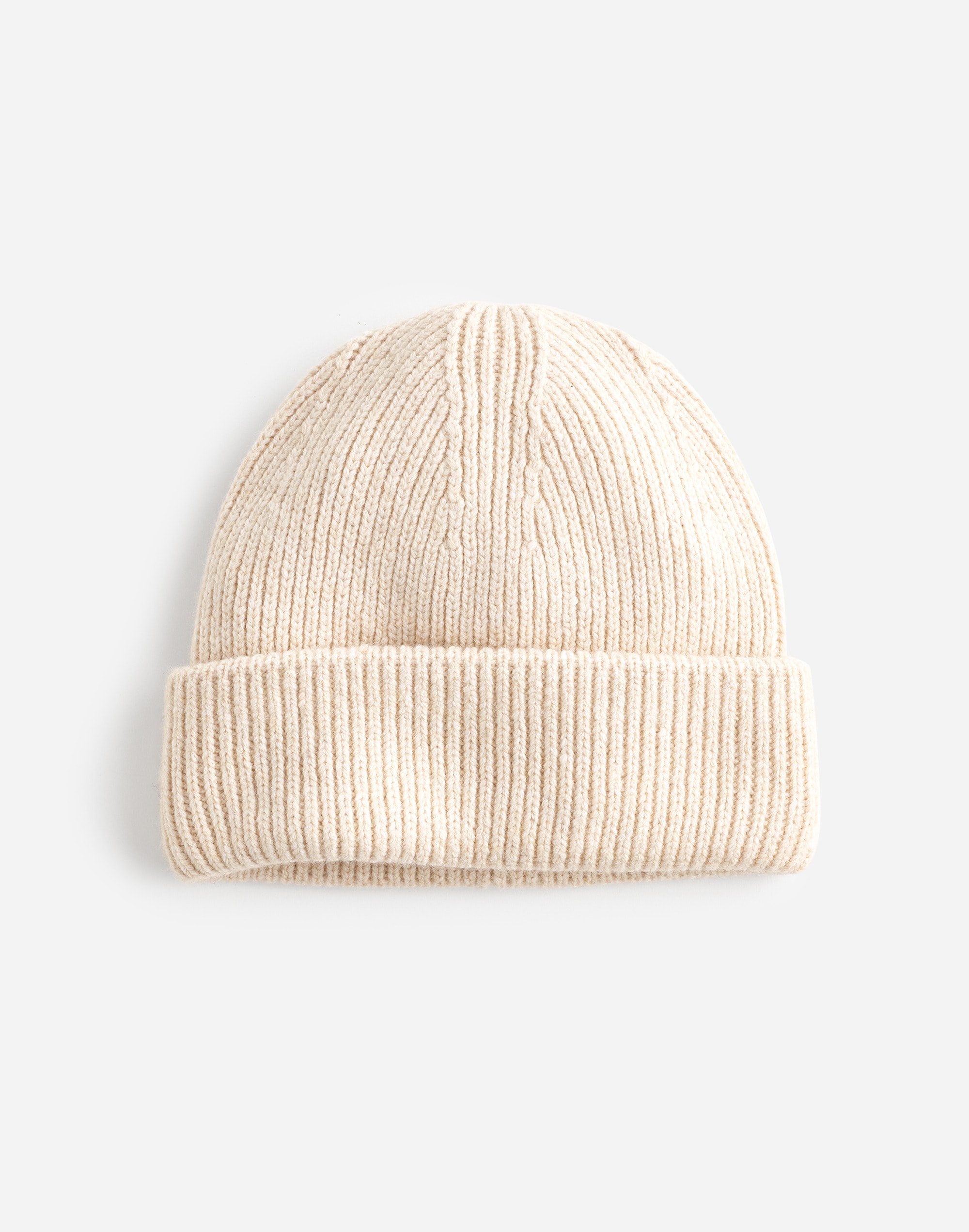 Wool-Blend Knit Beanie