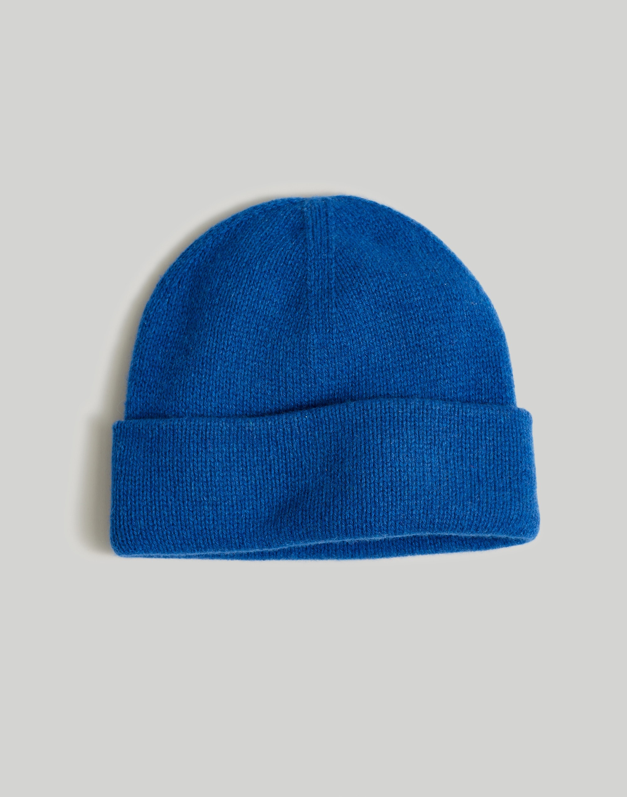 (re)sourced cashmere cuffed beanie