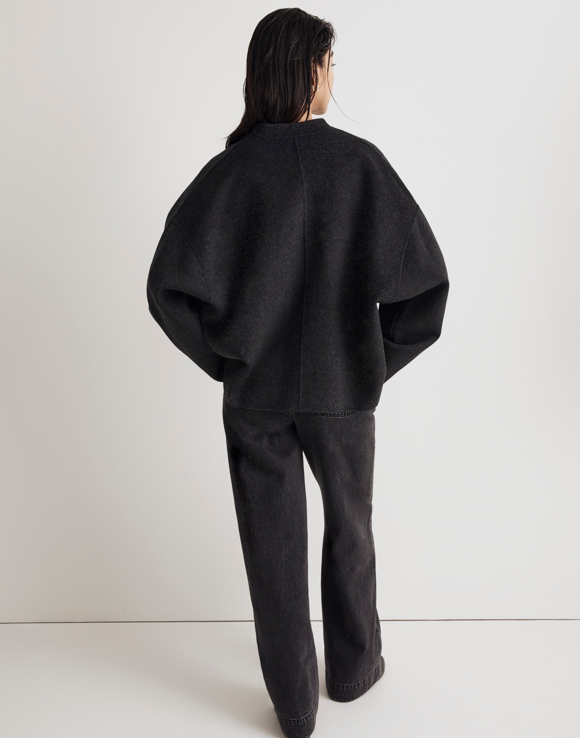 Double-Faced Wrap Jacket