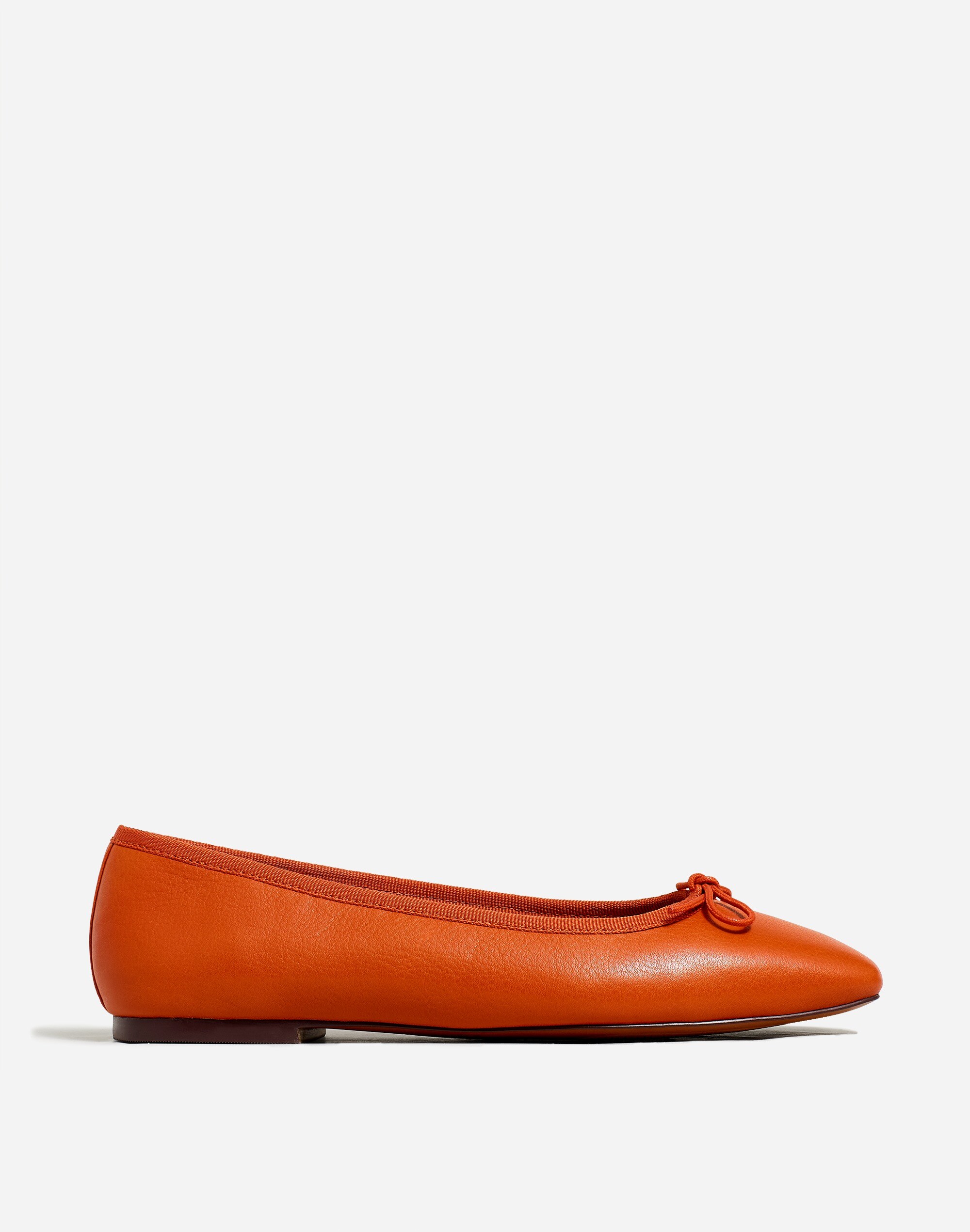 The Anelise Ballet Flat in dark copper image 2