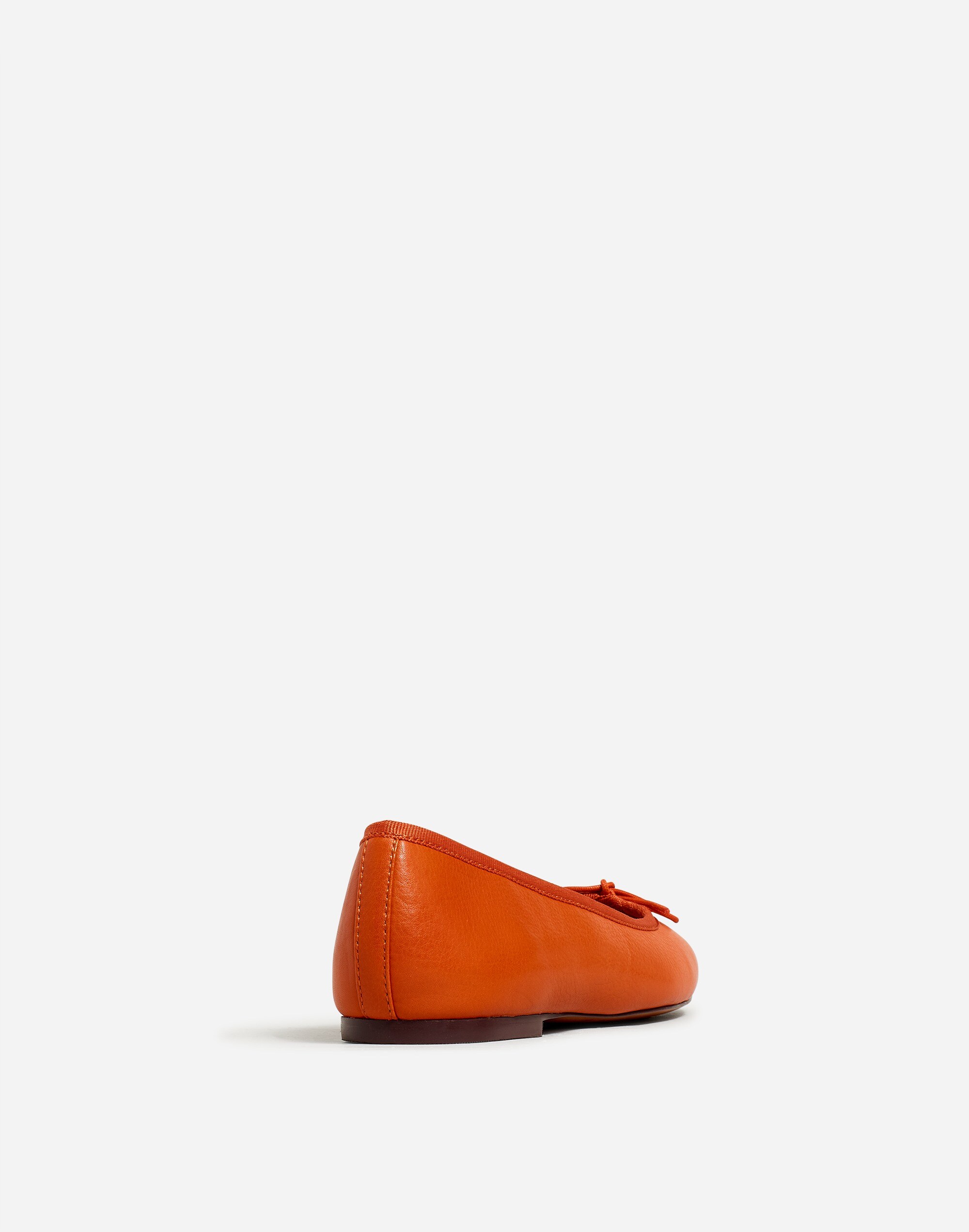 The Anelise Ballet Flat in dark copper image 3