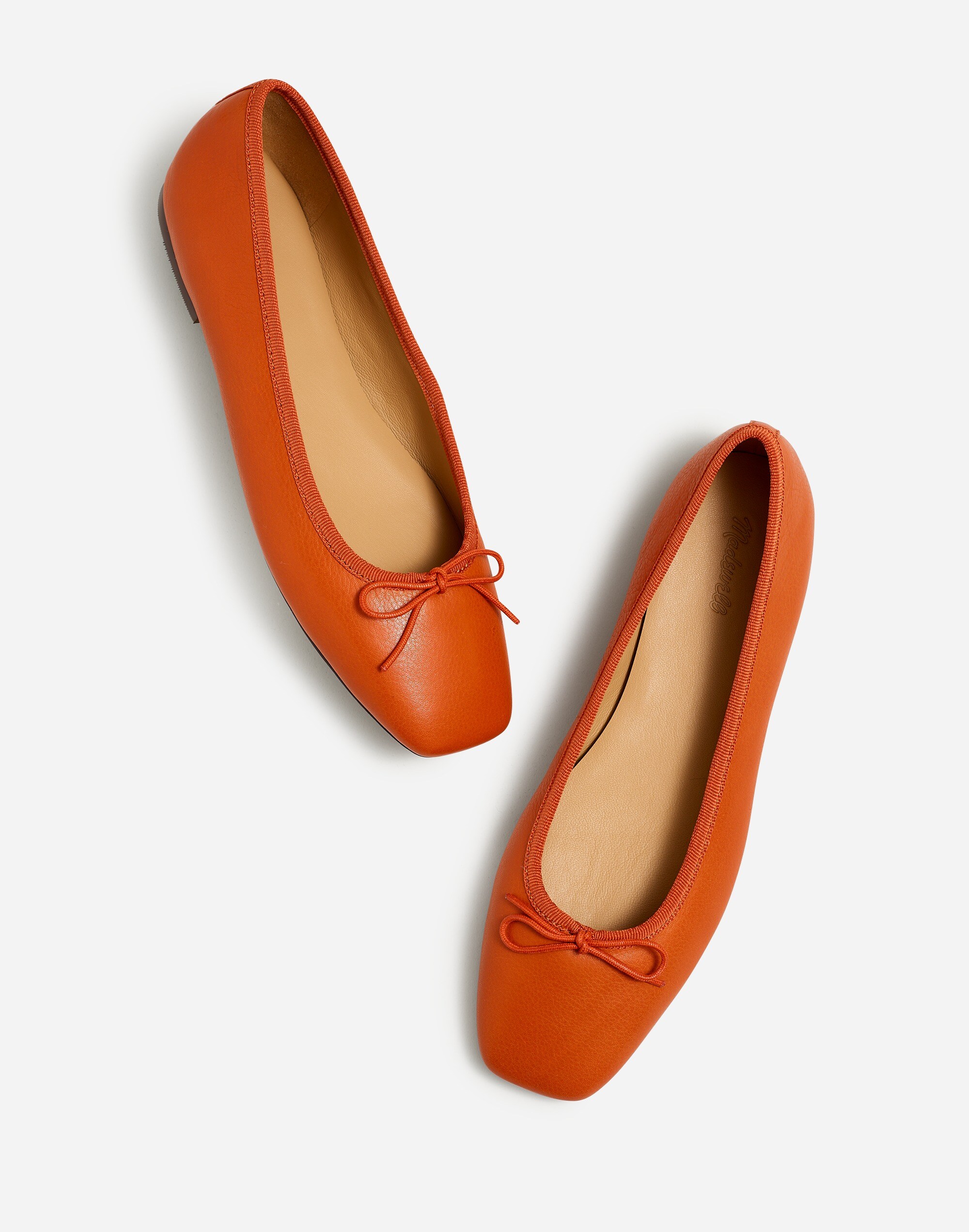 The Anelise Ballet Flat in dark copper image 1