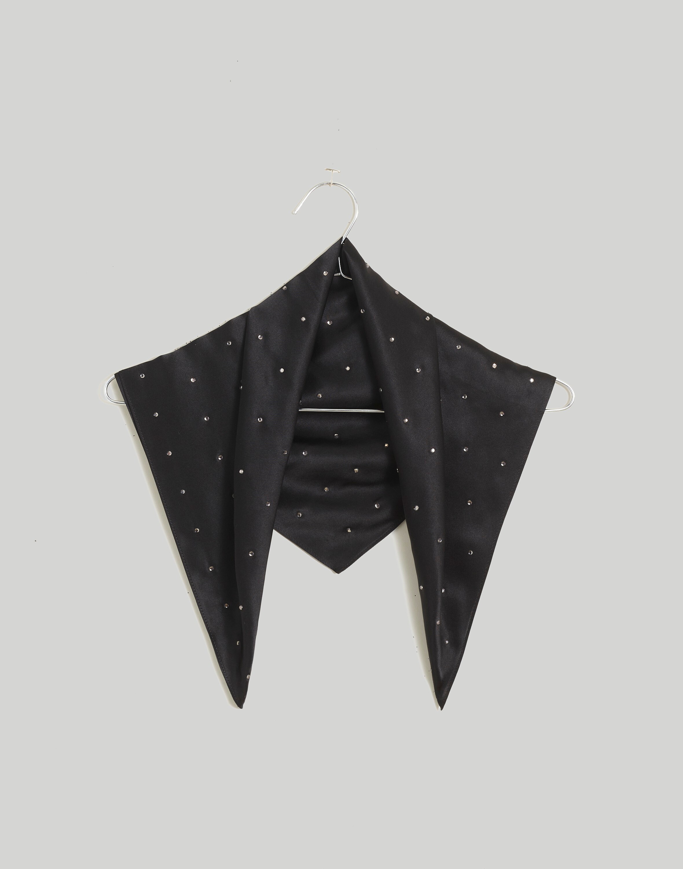 Crystal-Embellished Silk Bandana