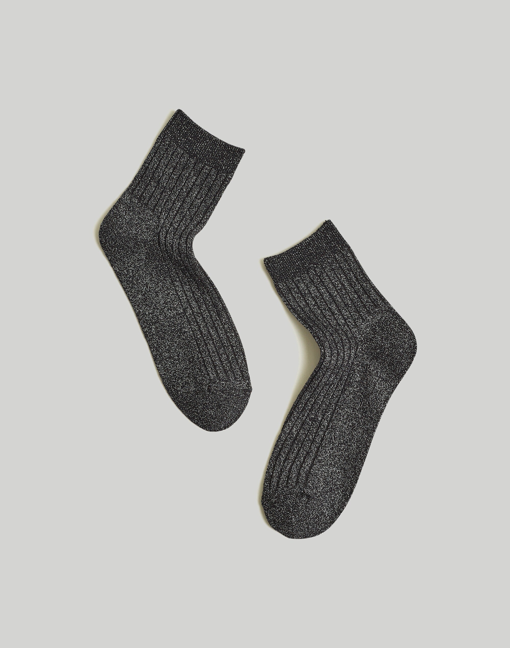 Shimmer Ankle Socks