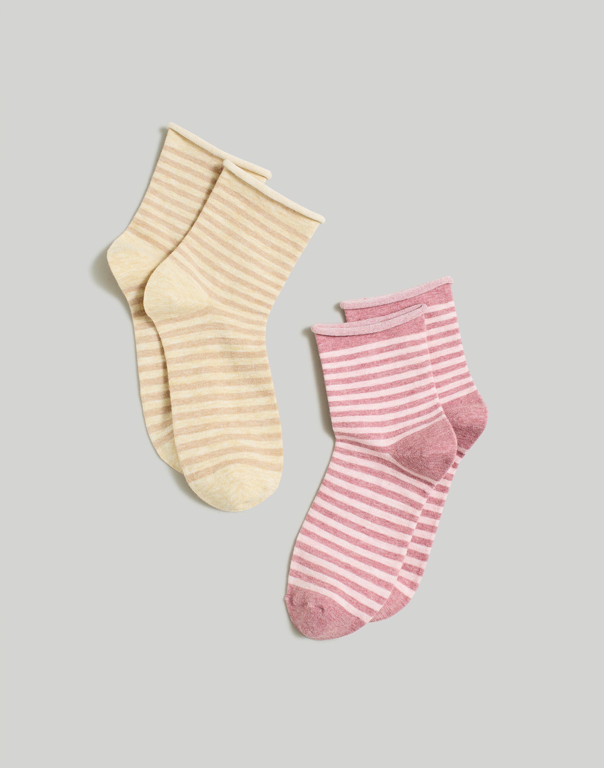 Two-Pack Rugby Ankle Socks