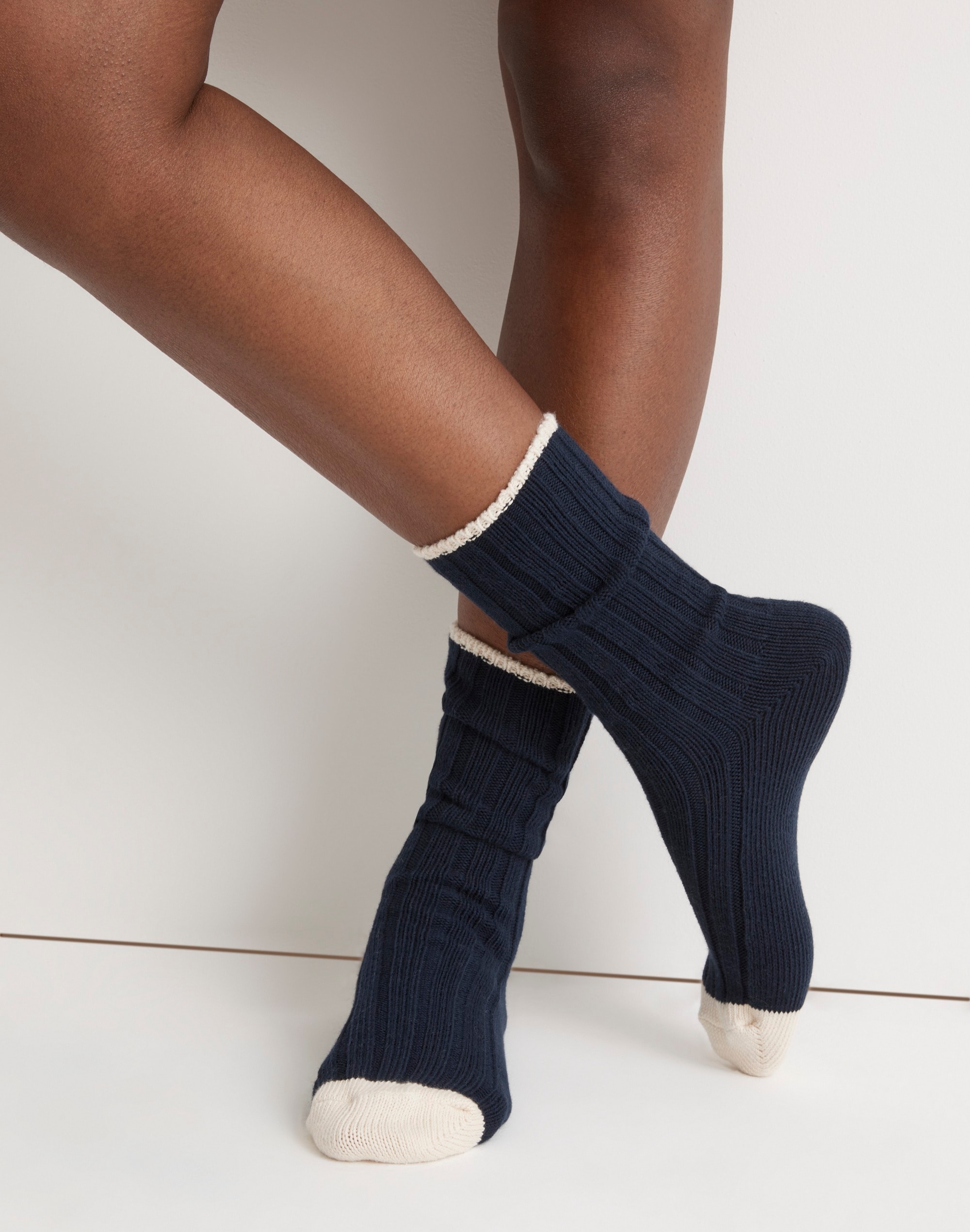 Ribbed Trouser Socks