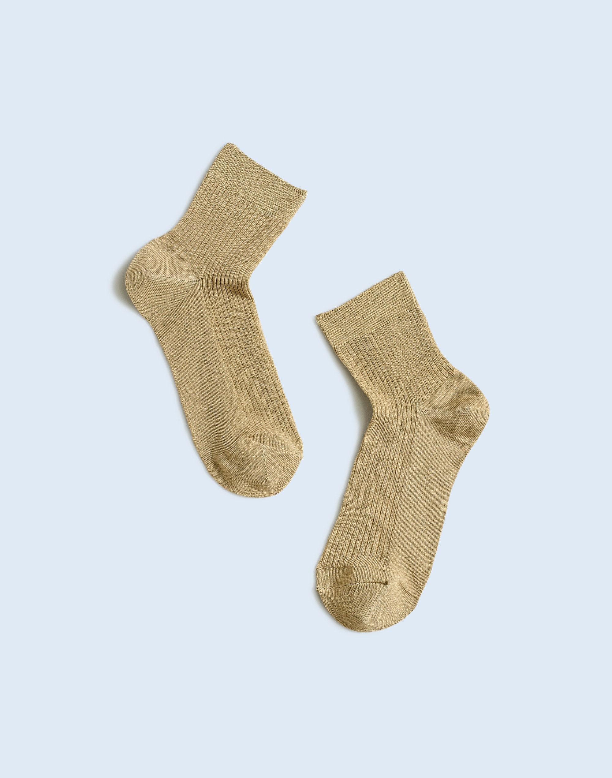 Semi-Sheer Ankle Socks