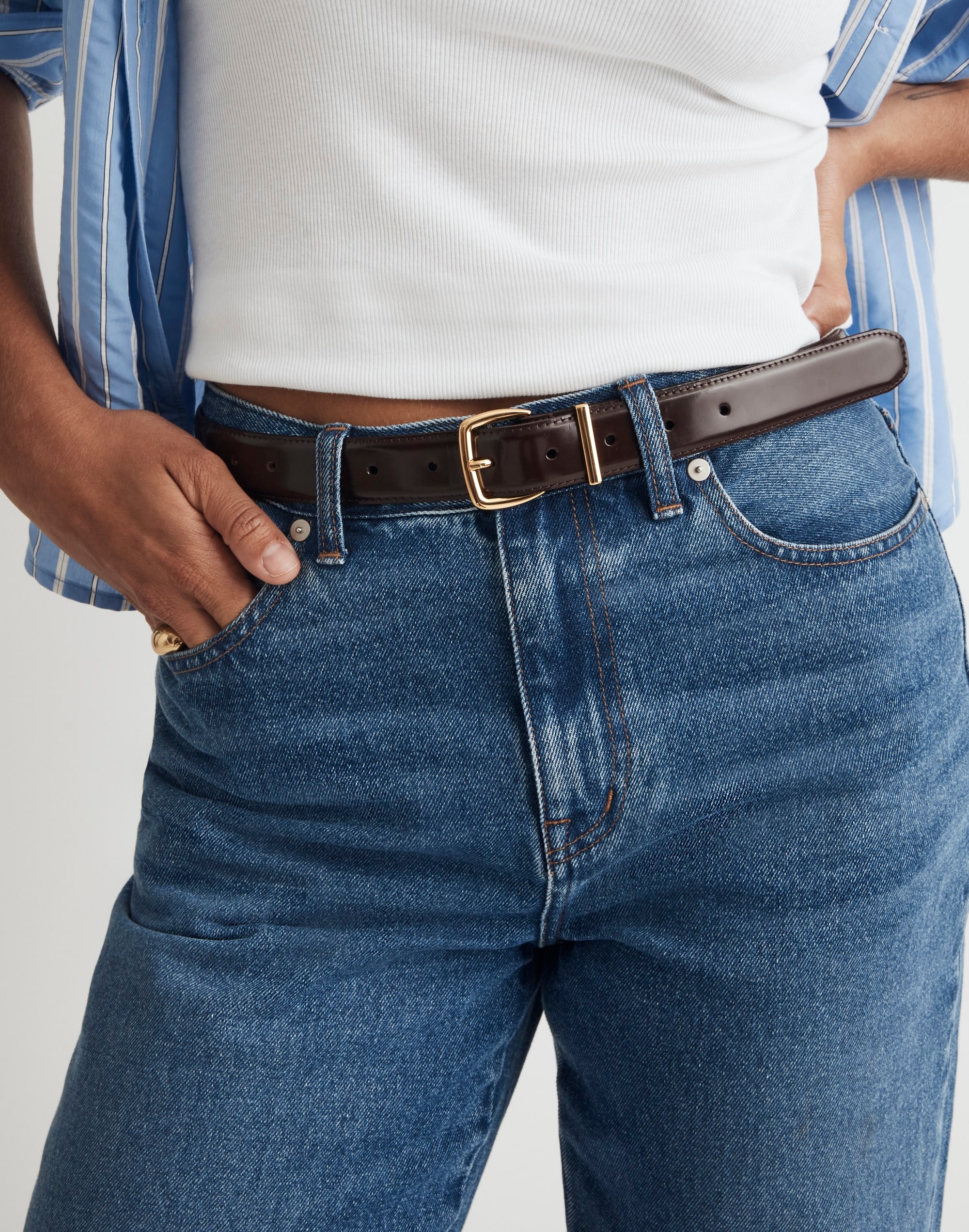 The Essential Box Leather Belt