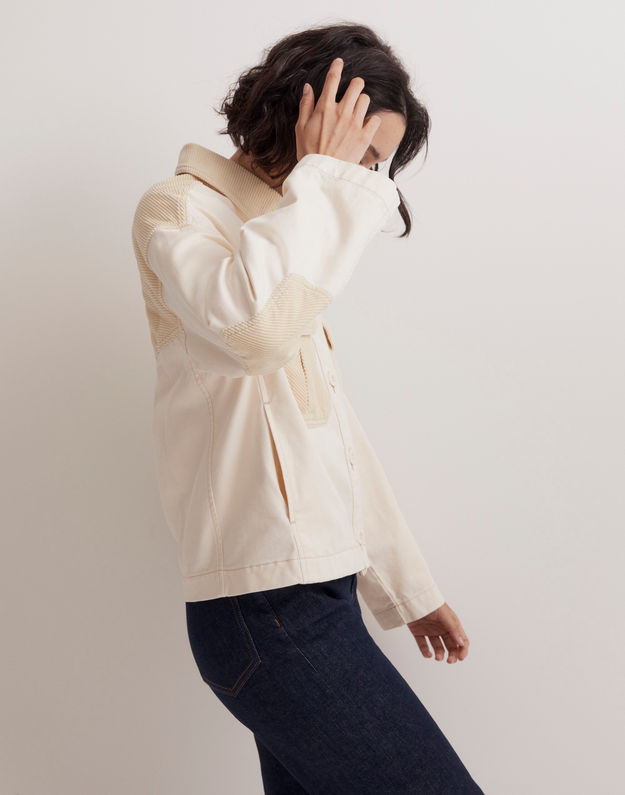 Chino Boxy Shirt-Jacket