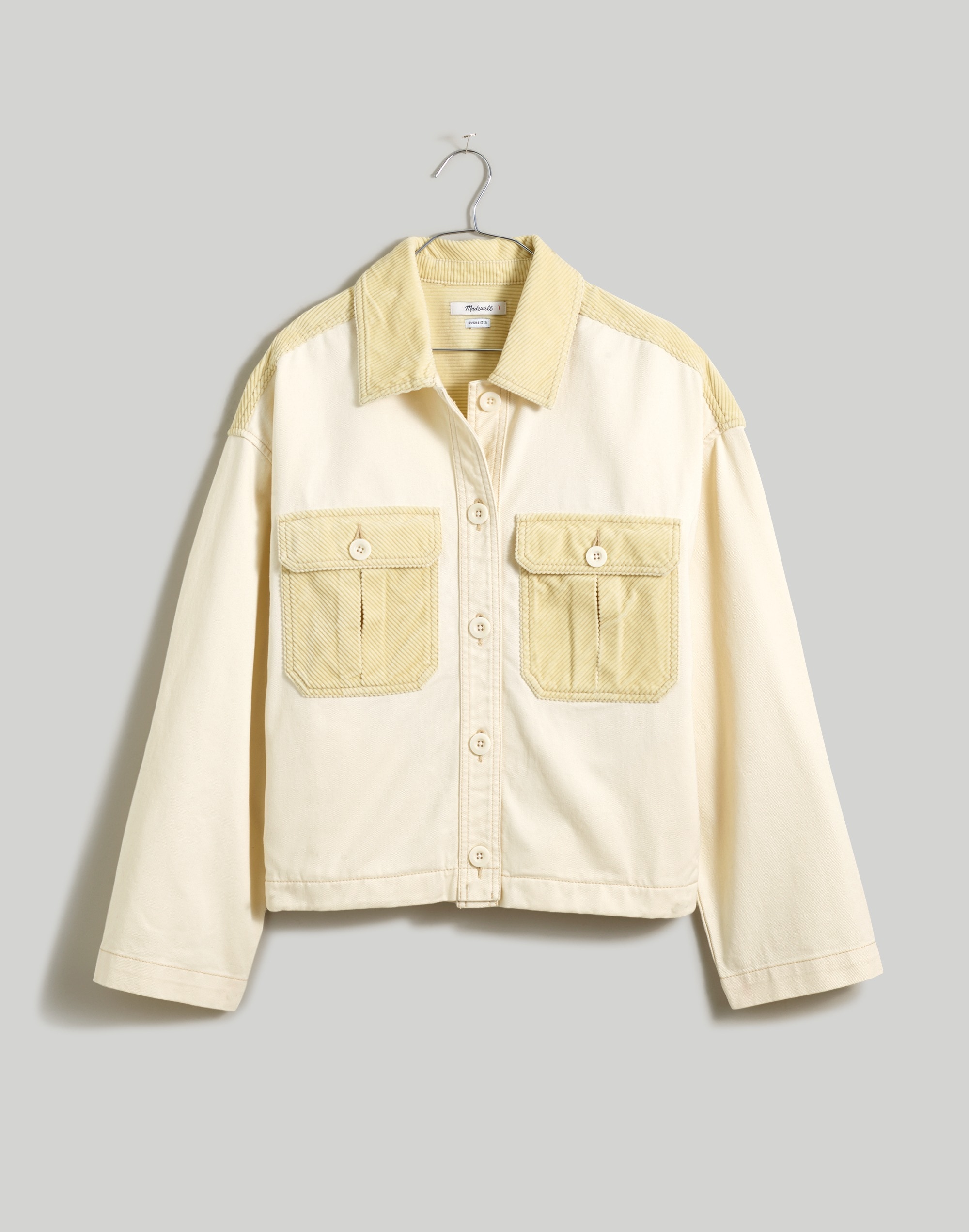 Chino Boxy Shirt-Jacket