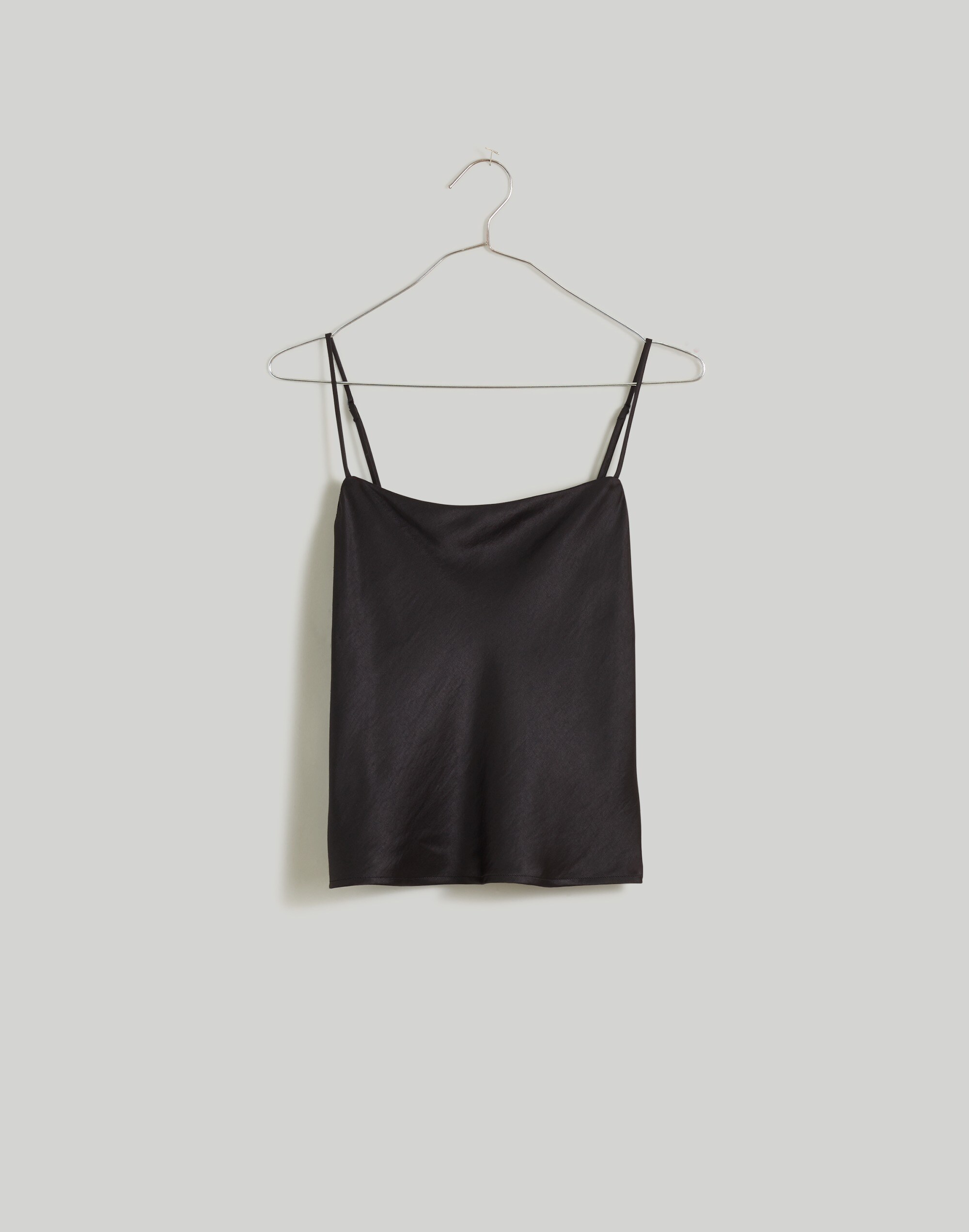 Satin Square-Neck Cami | Madewell