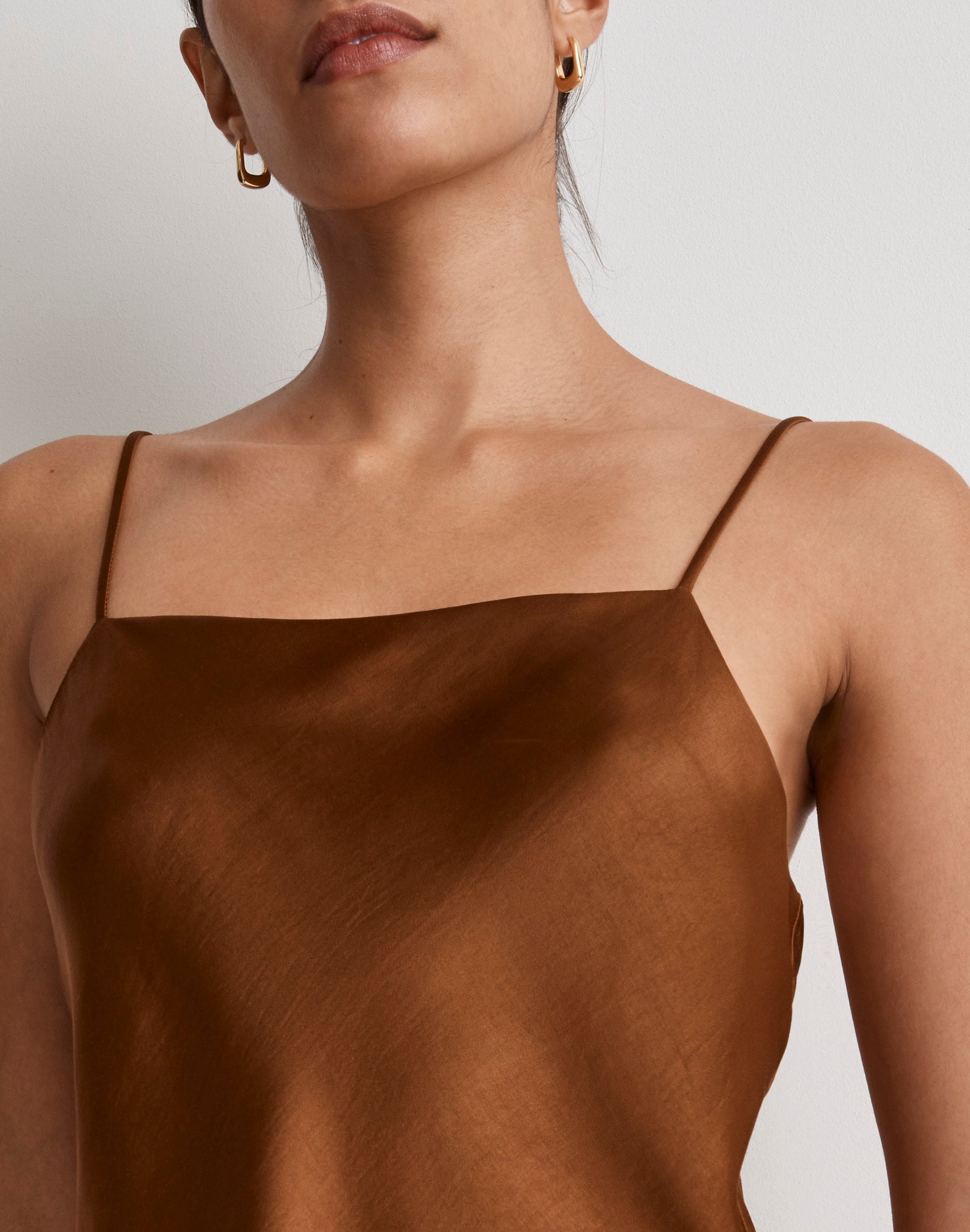 Satin Square-Neck Cami