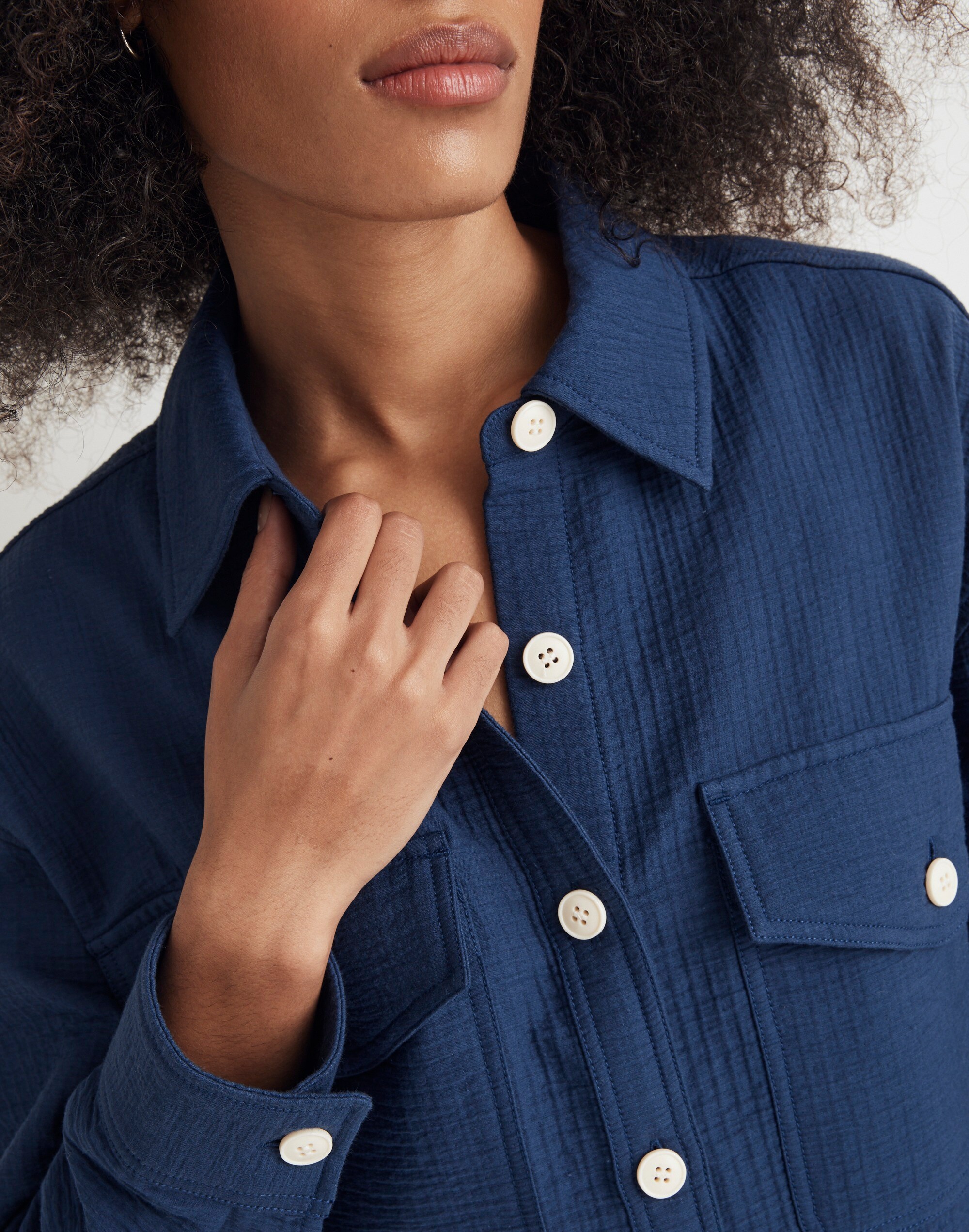 Superoversized Shirt Jacket