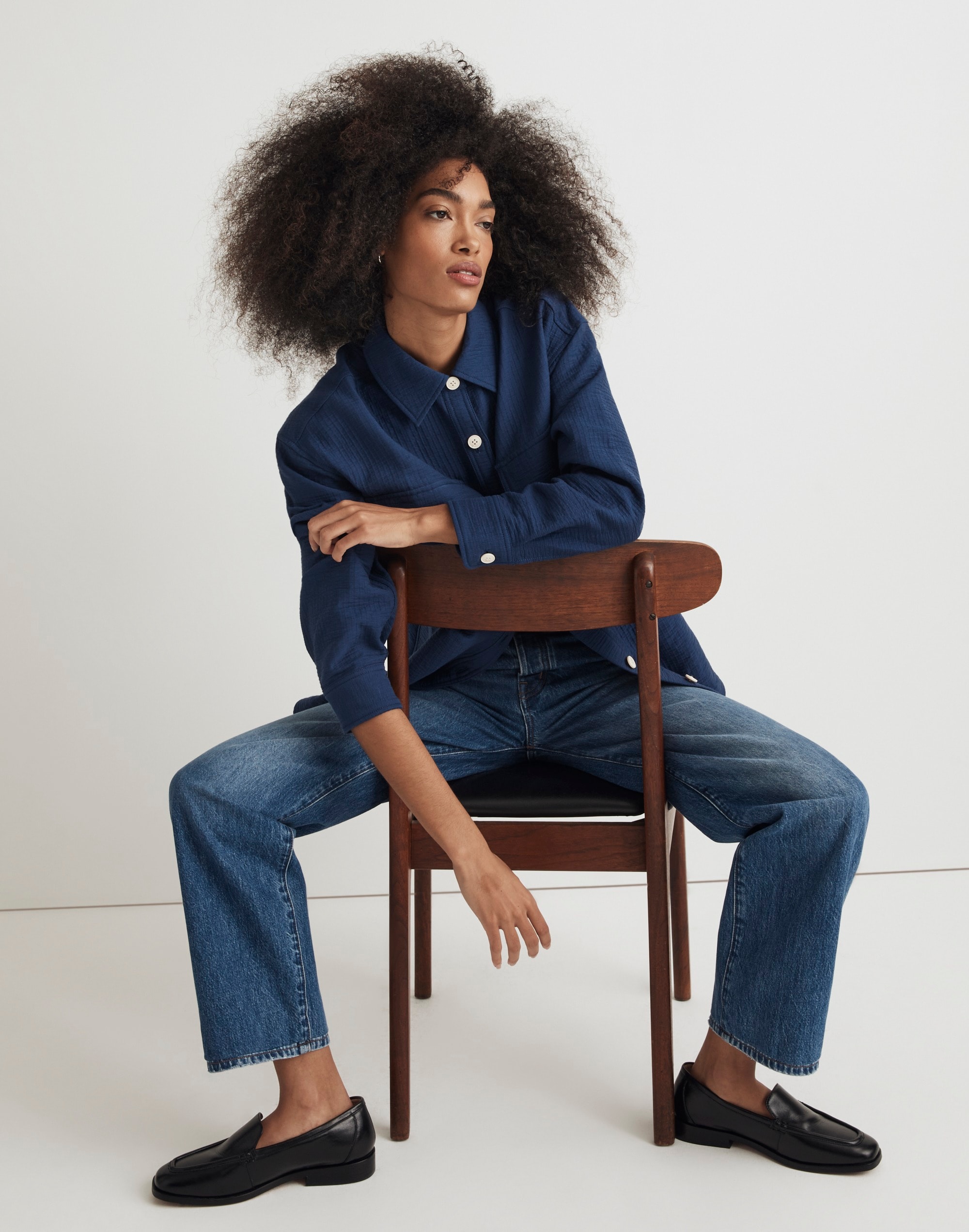 Superoversized Shirt Jacket