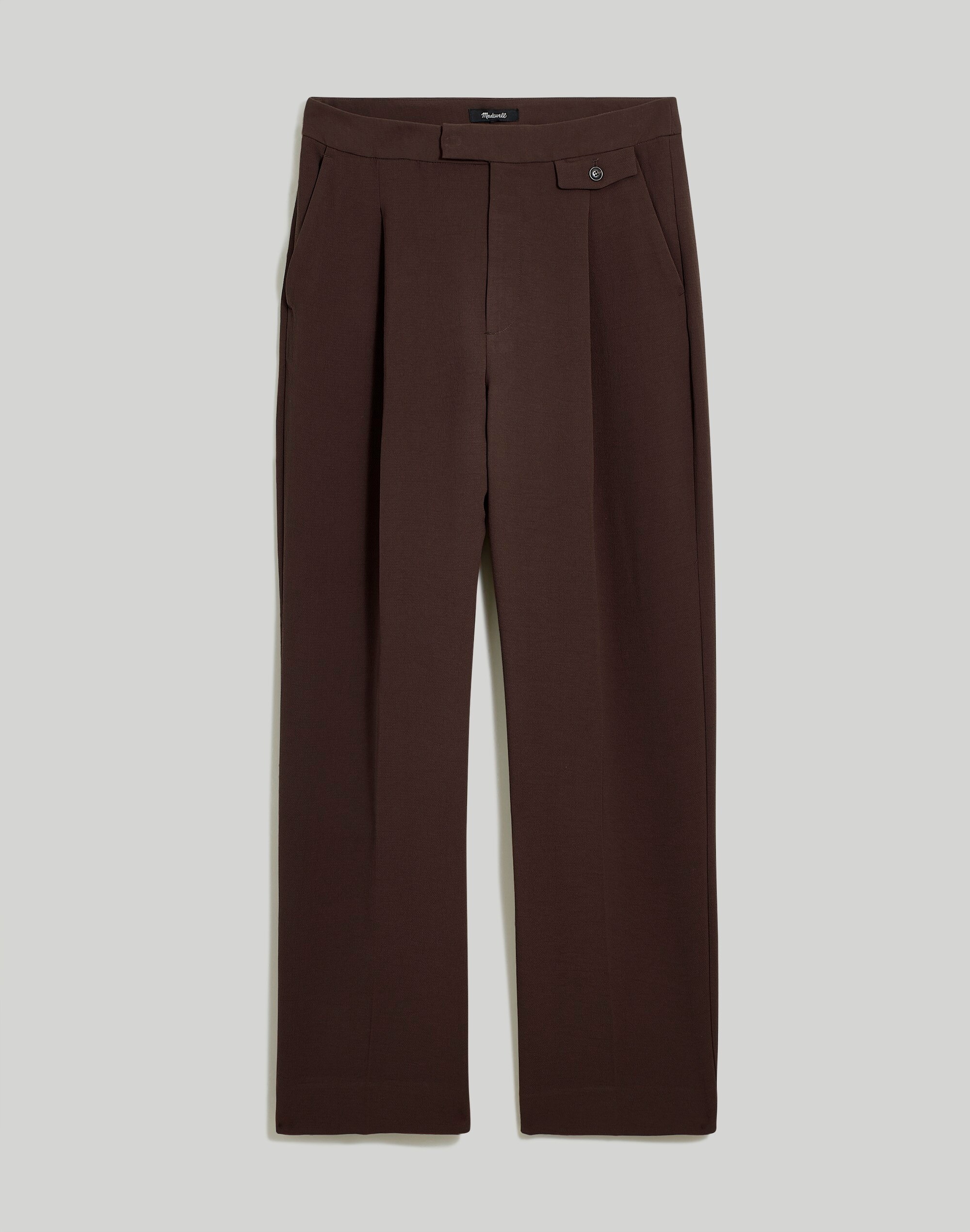 The Rosedale High-Rise Straight Pant in Crepe | Madewell