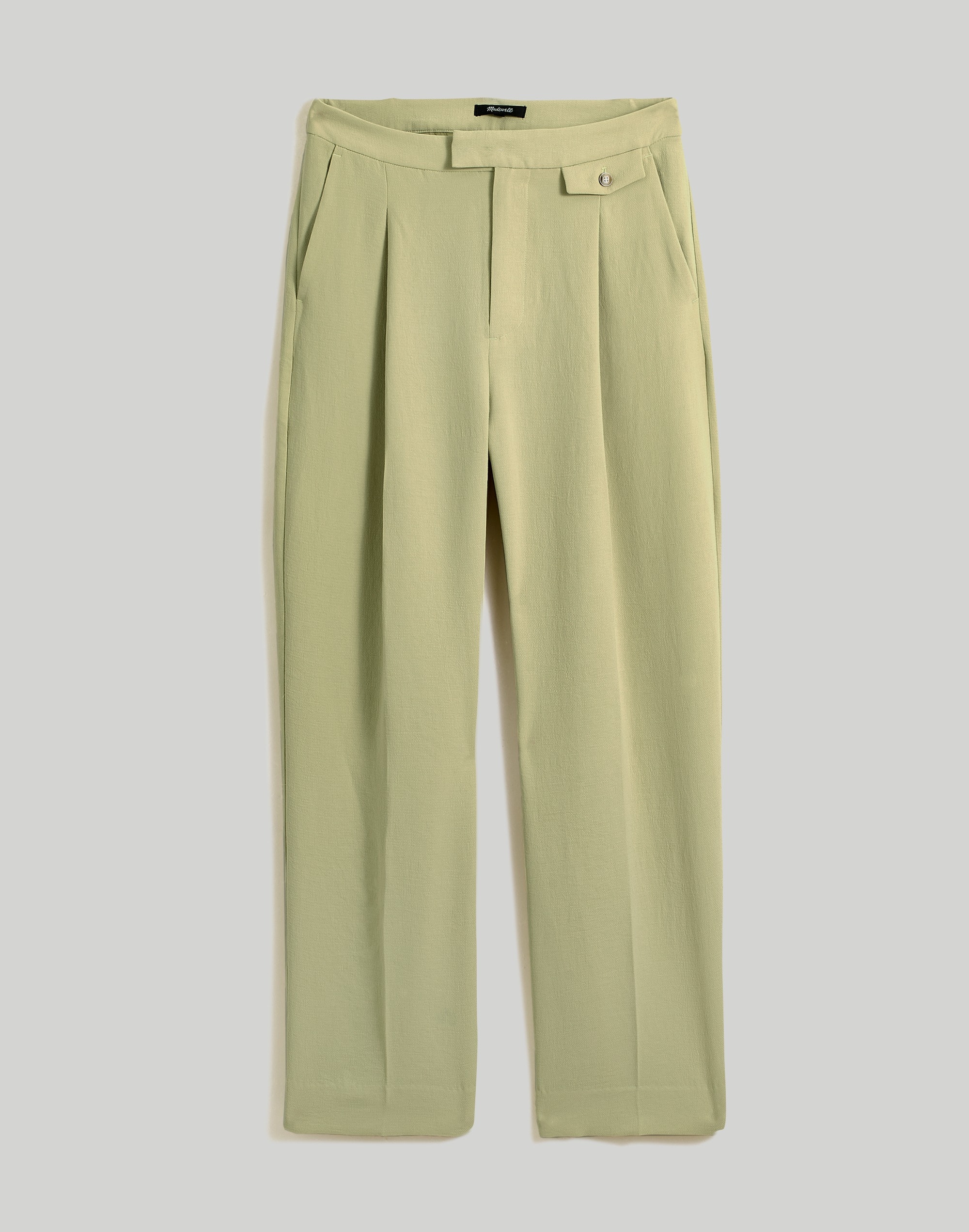 The Rosedale High-Rise Straight Pant in Crepe